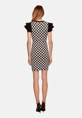 Tooche Strickkleid Chess Strickkleid mit karriertem Muster