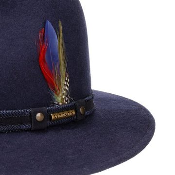 Stetson Filzhut (1-St) mit Lederband, Made in the EU