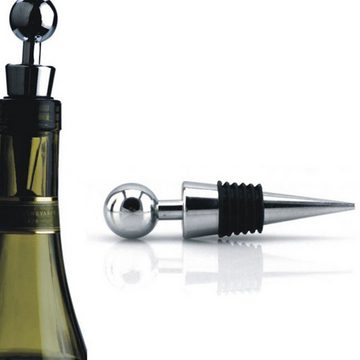 BAYLI Pizzaschneider Flaschenverschluss [Universal] für Wein, Sekt, Champagner & Prosecco