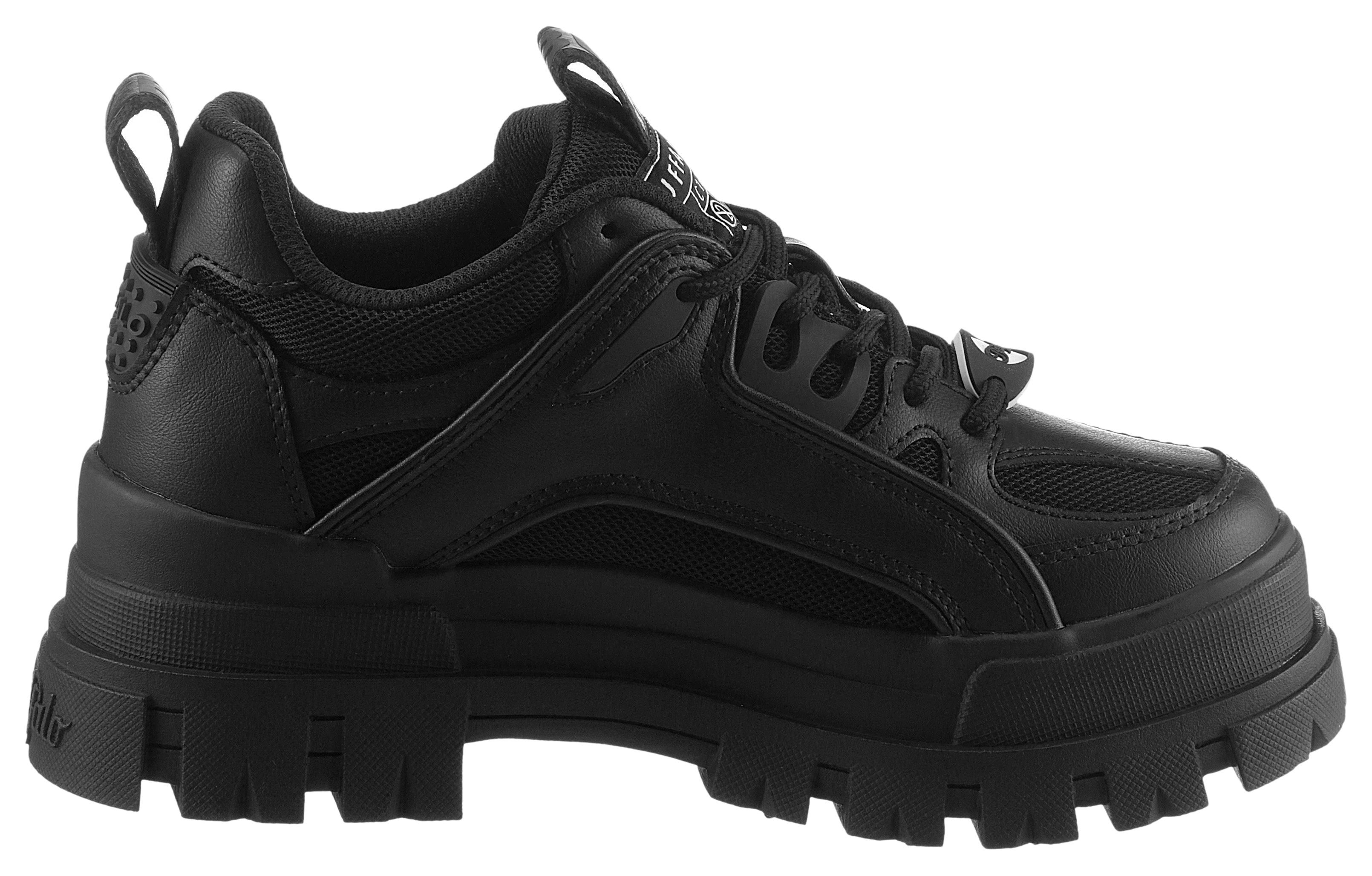 Buffalo Schnürschuh mit Profilsohle, Freizeitschuh, Halbschuh, Schnürschuh