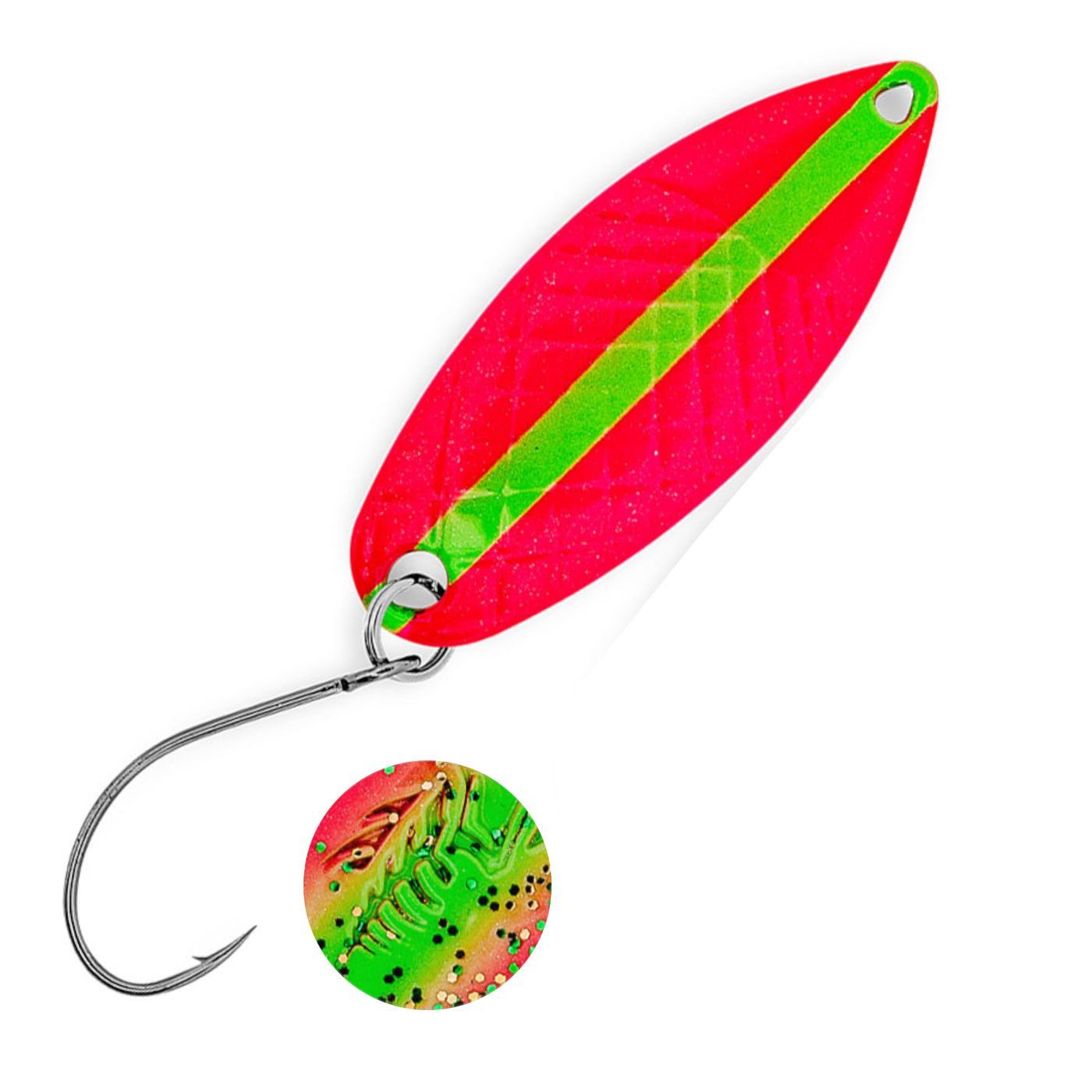 Probaits Kunstköder Probaits Hurricane/Scale Spoon 1.7g 29mm - Forellenspoon
