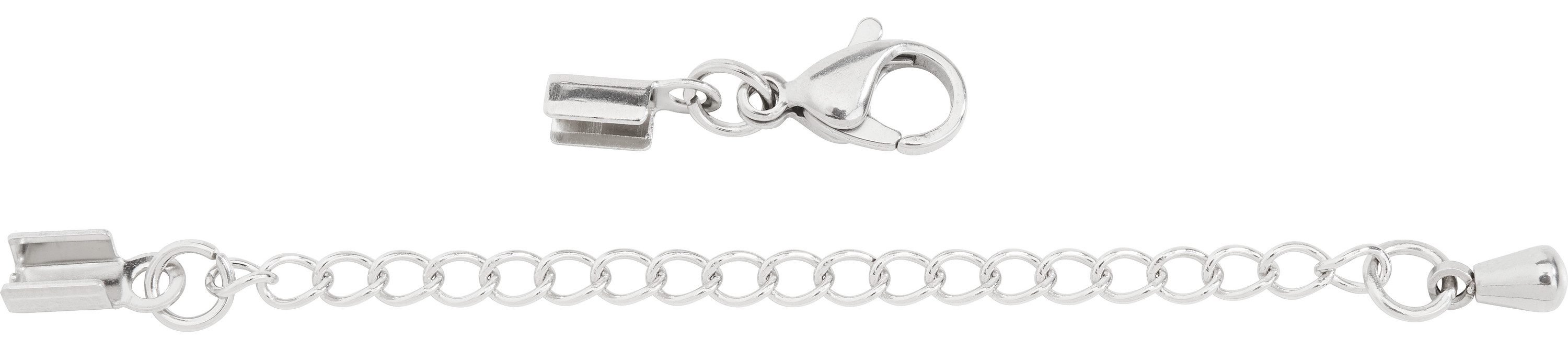 Pracht Schmuckset Edelstahl Verschluss, mit Regulierungskettchen