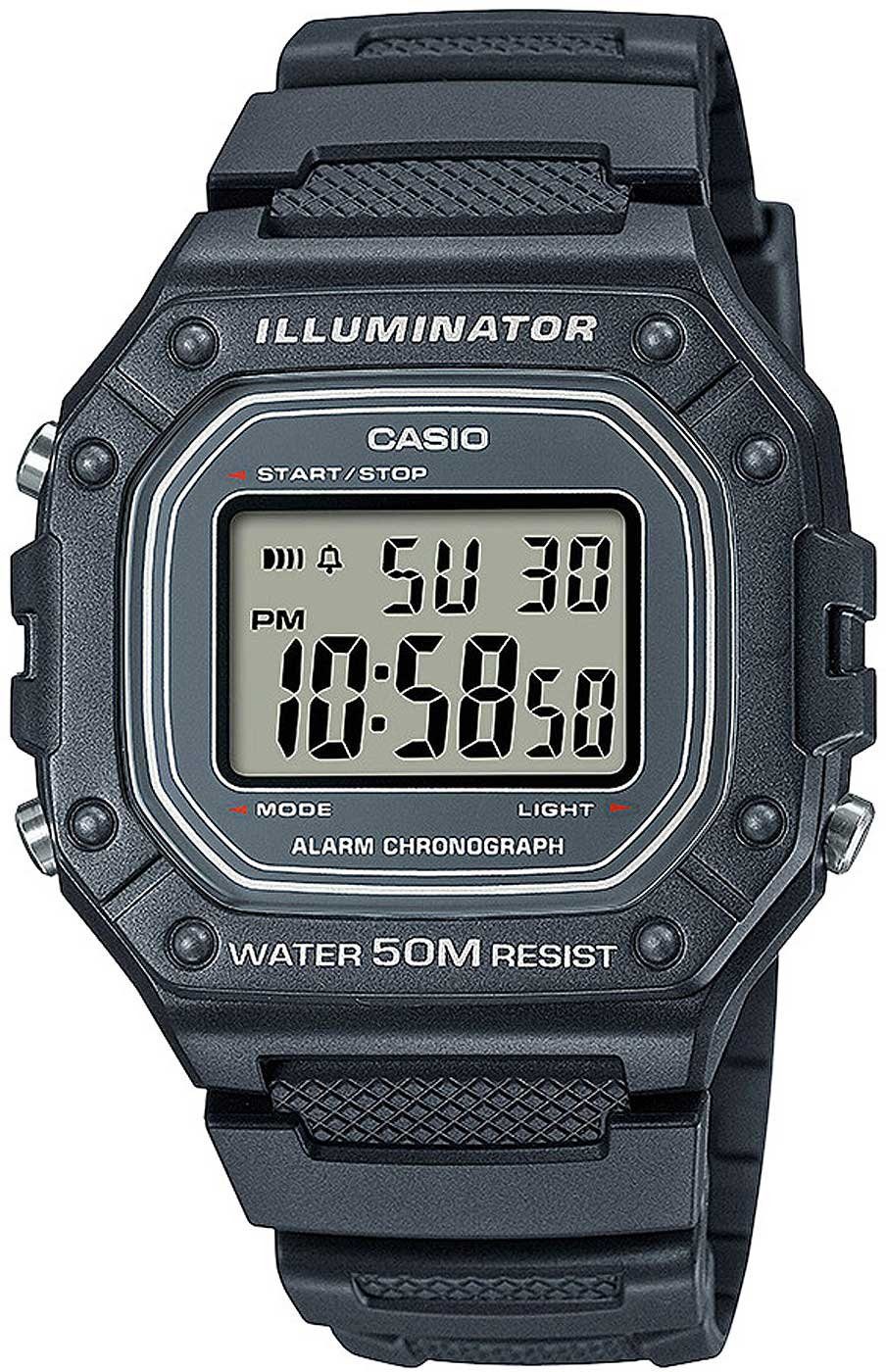 CASIO Quarzuhr W-218H-8AVEF