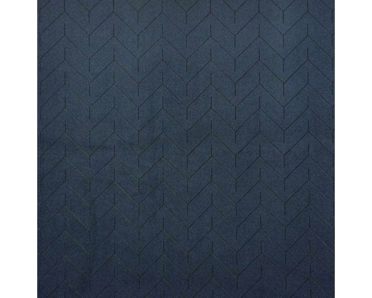 Thumbnail - Stofferia Stoff Polsterstoff Samt Laser Gen Royalblau, Breite 140 cm, Meterware