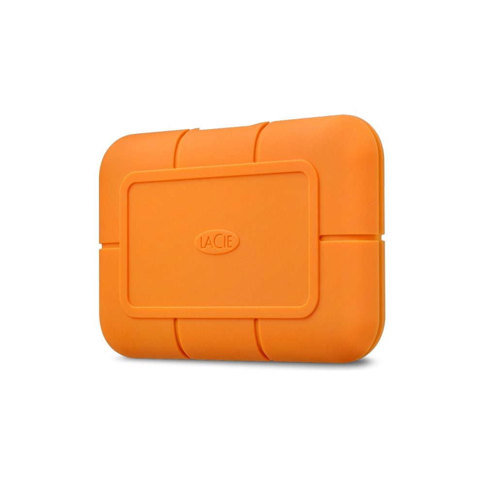 LaCie LaCie Rugged SSD 4 TB - Externe SSD für Profis. Elektro-Kabel, USB-C 3.2 Gen 2, Thunderbolt 3, Staub- und wasserdicht, Fallschutz bis 3 m