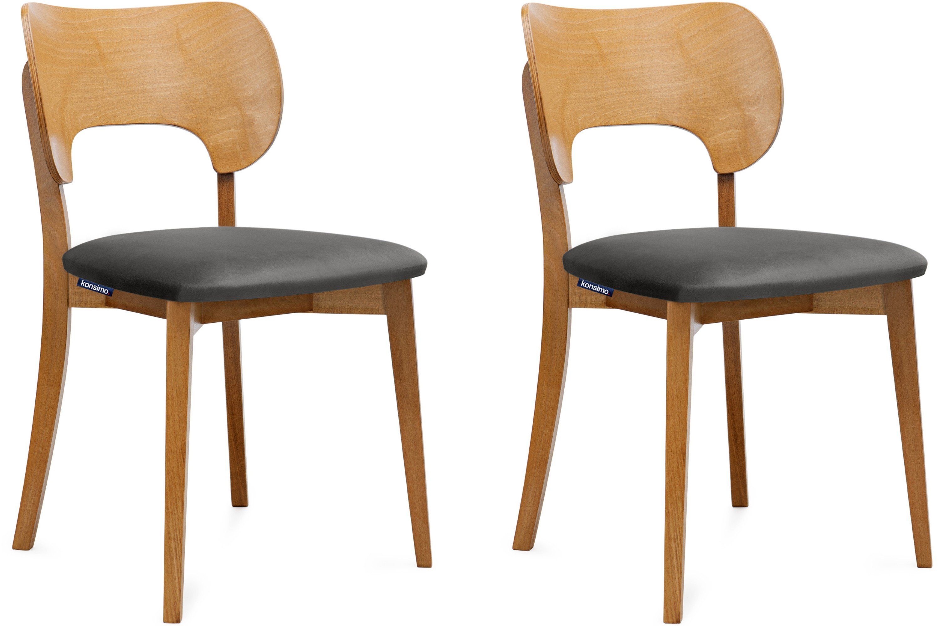 Holzstuhl LYCO Küchenstühl Esstischstühl Wohnzimmerstühl Esszimmer Stühl Eiche