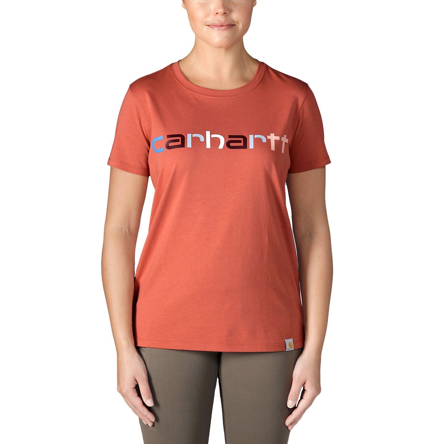Carhartt T-Shirt Damen Multi Color Logo Graphic