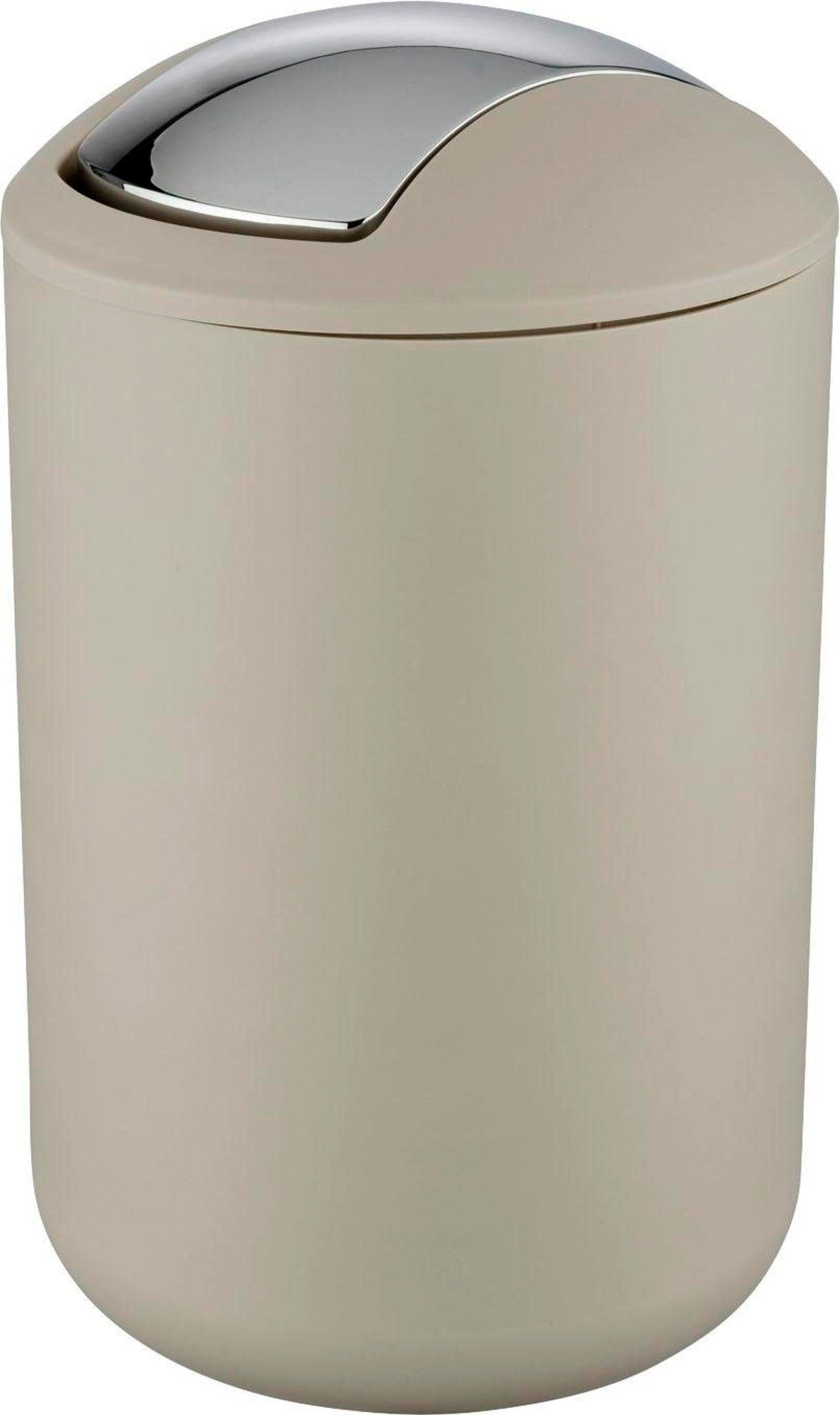WENKO Mülleimer Brasil, mit Schwingdeckel, 6,5 Liter