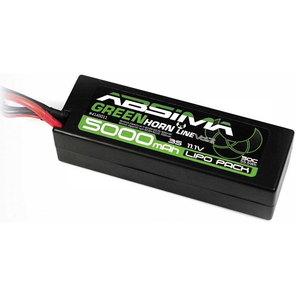 Absima 11.1 V 5000 mAh HardCase LiPo-Akku 4140011 Akku