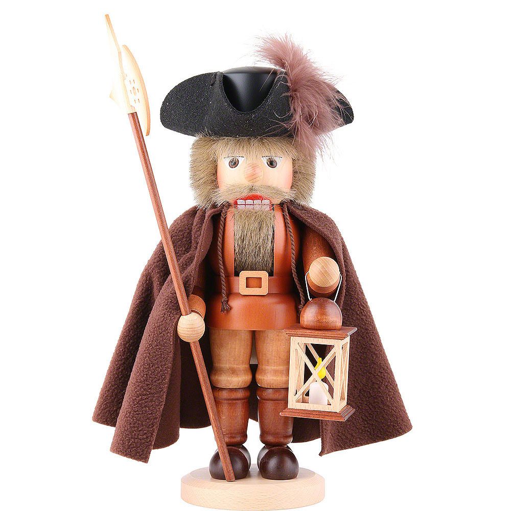 Christian Ulbricht Nussknacker Nachtwächter natur (41,5cm) Nussknacker von Christian Ulbricht