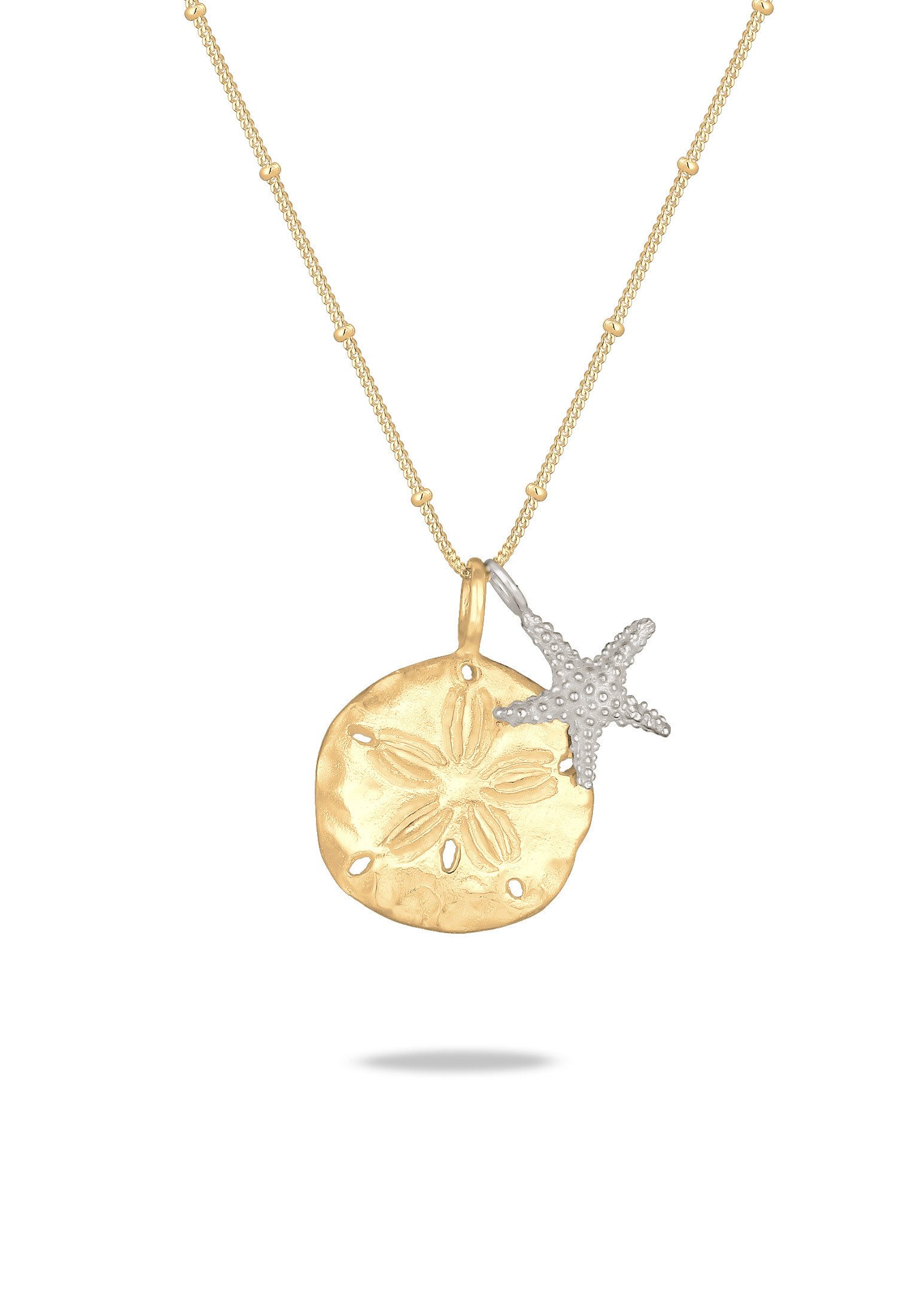 Elli Kette mit Anhänger Blume Seestern günstig online kaufen