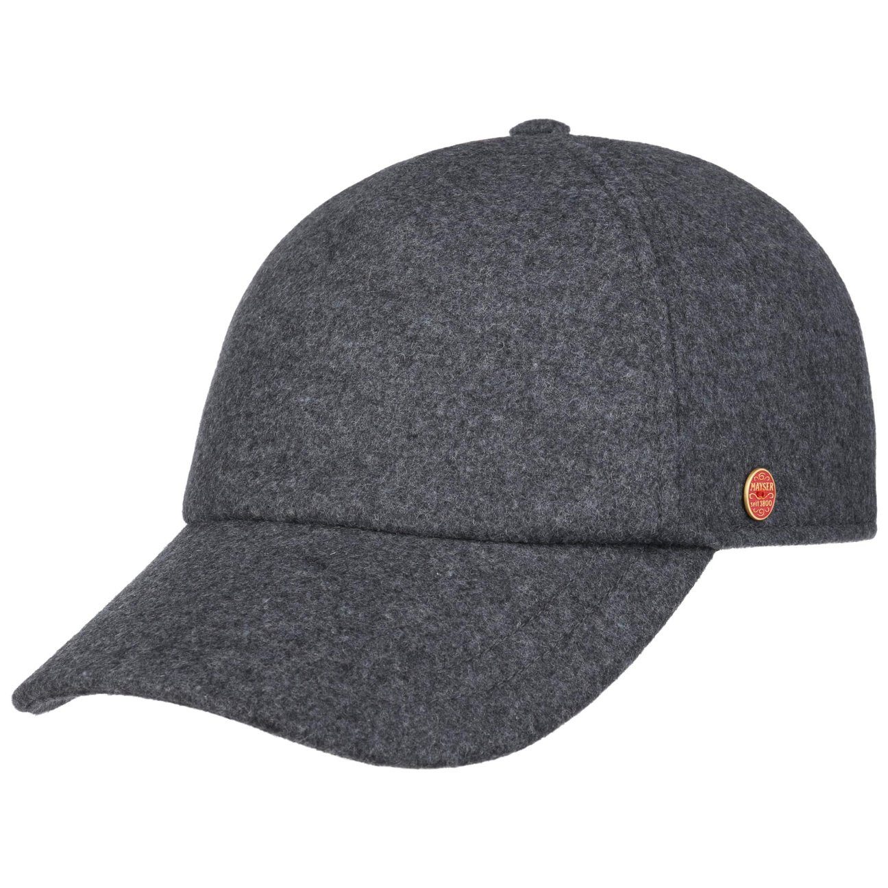 Mayser Baseball Cap (1-St) Basecap Metallschnalle, Made in the EU