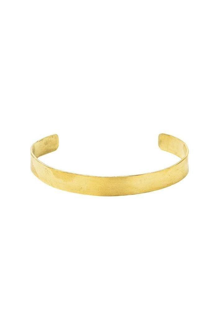 Swahili Coast Armreif Messing - Simple Cuff, Handgefertigt in Kibera/Kenia · 100% Messing (recycelt) · Unikat