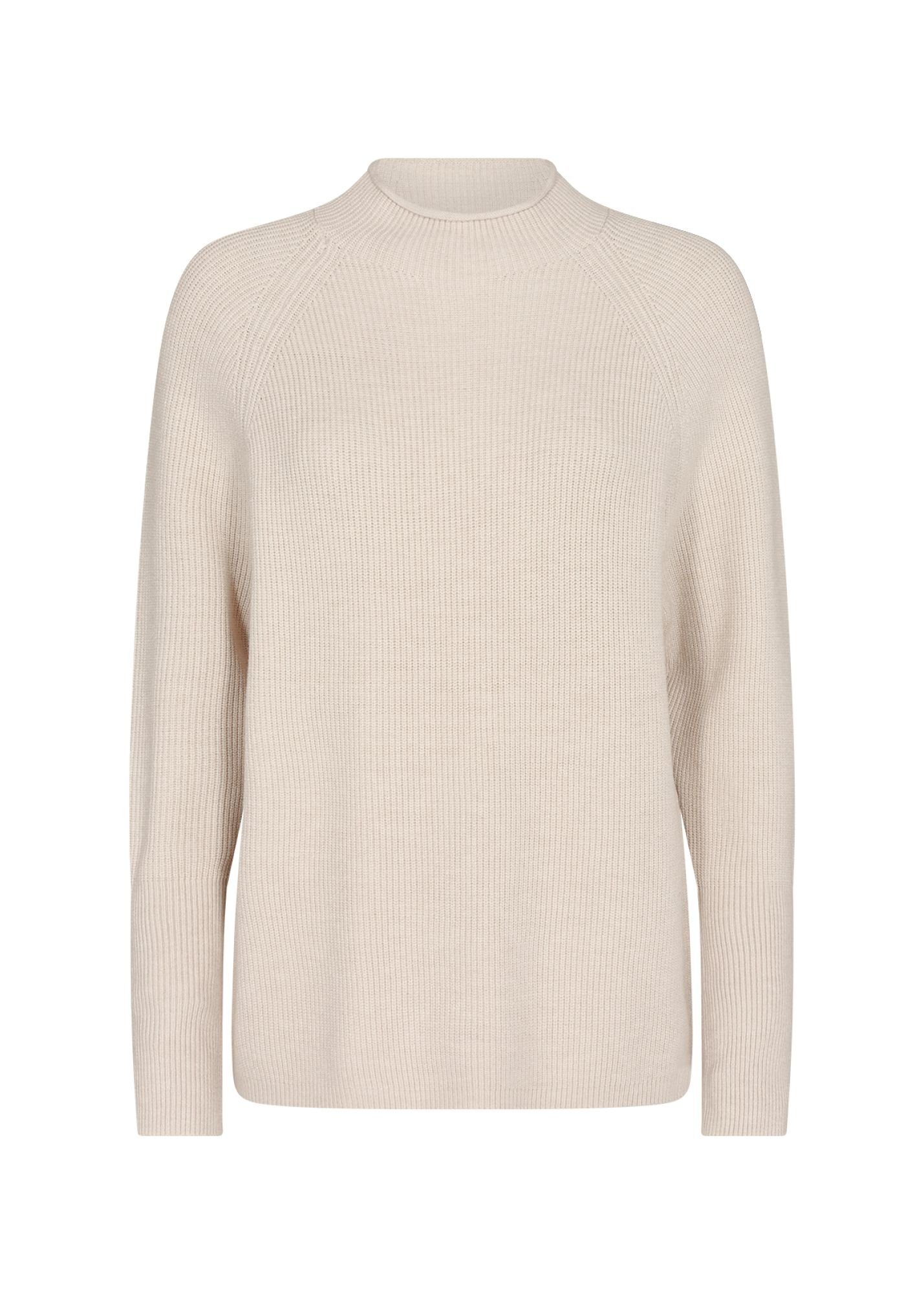 soyaconcept Strickpullover cream melange