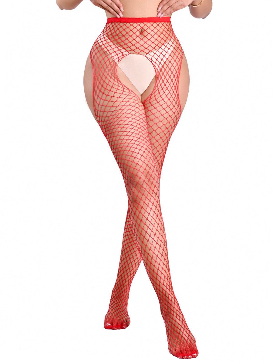 Elegant Love Ouvert Strumpfhose halterlose Strapsgürtel-Strümpfe, günstig online kaufen
