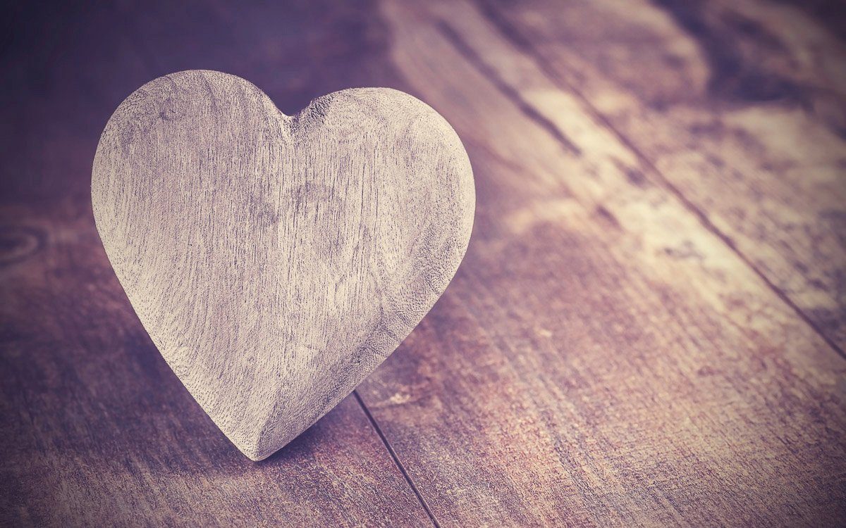 Papermoon Fototapete Herz