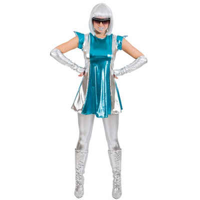Orlob Kostüm Spacewoman - Weltraum Kostüm für Damen