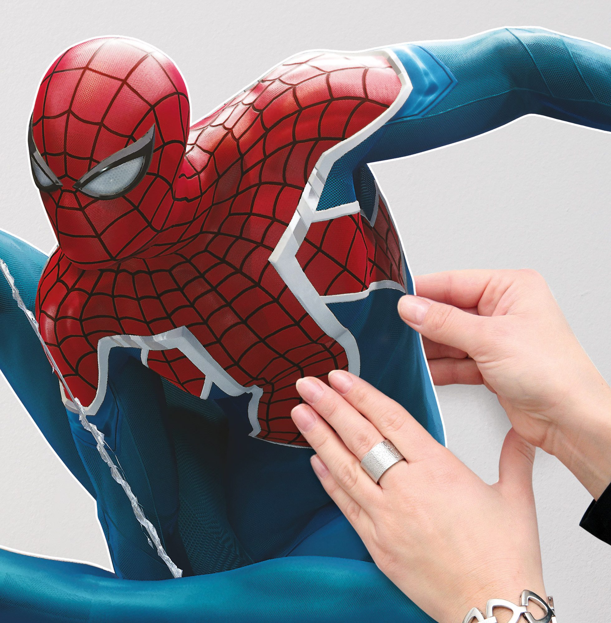 Komar Wandtattoo Marvel Spider-Man Epic Swinging (1 St), Künstler: Disney, 70 x 100 cm (Breite x Höhe) - Kinderzimmer, Wandsticker