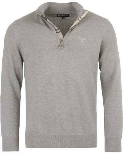 Barbour Strickpullover Troyer Tain
