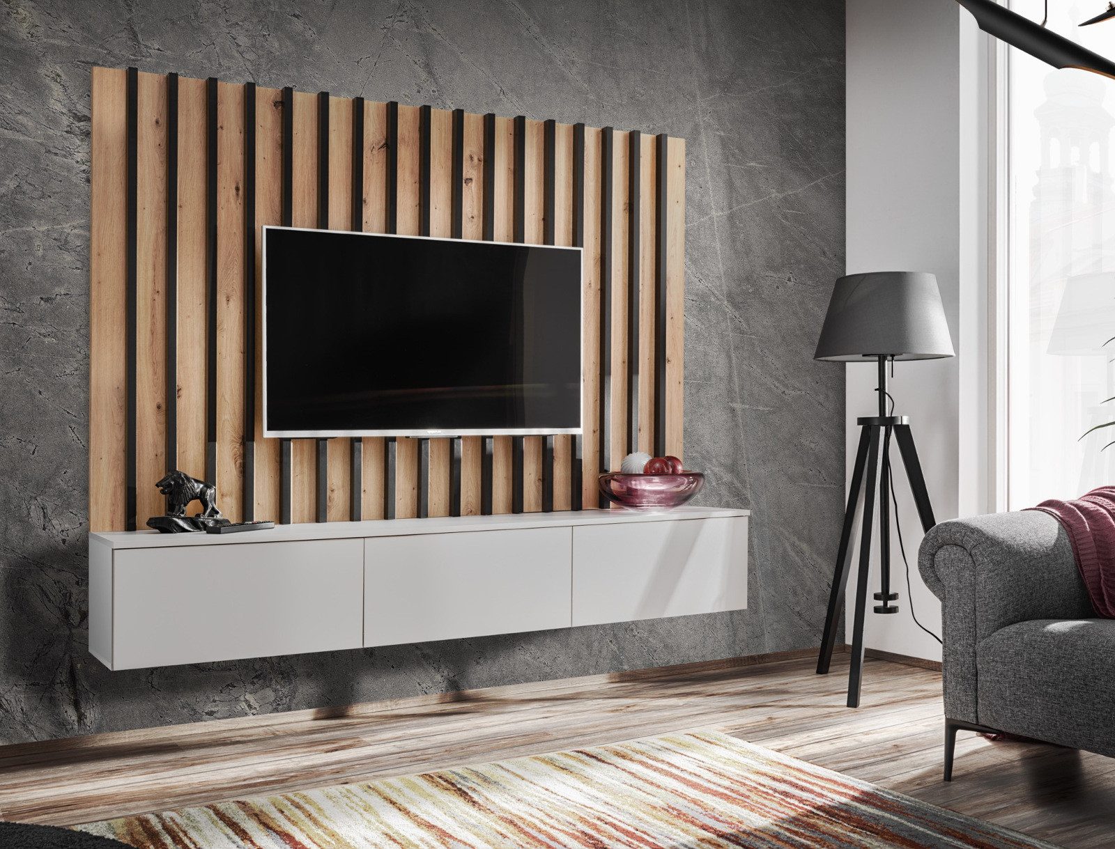 Furn.Design Lowboard Pearl (TV Mediawand in günstig online kaufen