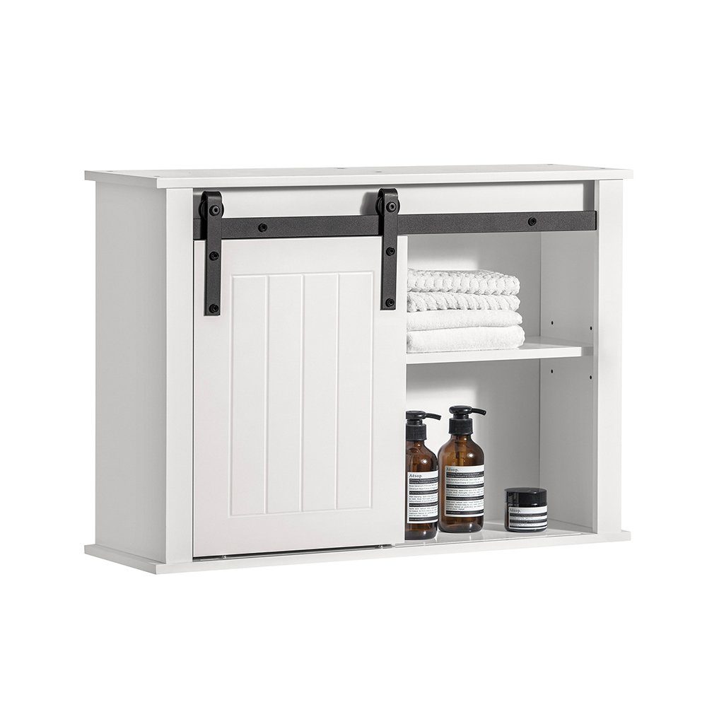 SoBuy Hängeschrank BZR71 mit Schiebetür Badschrank günstig online kaufen