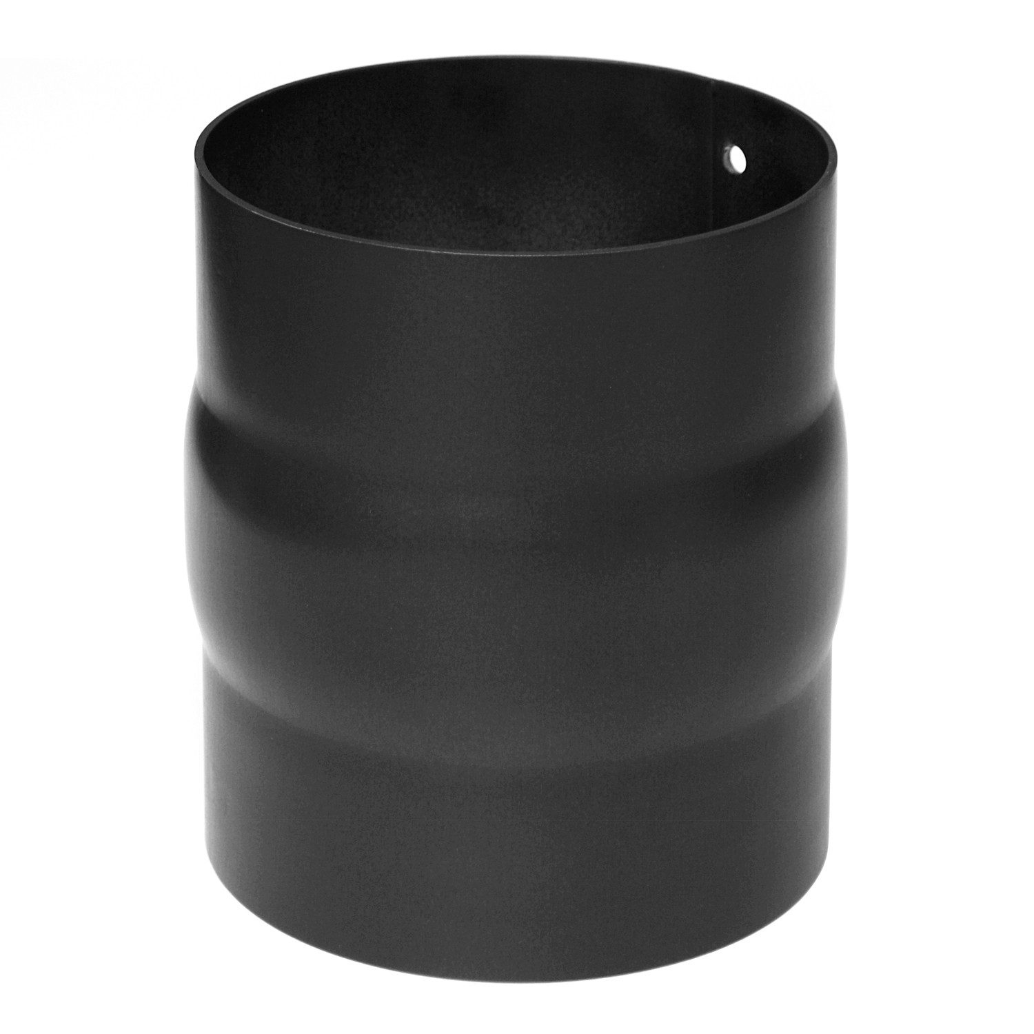 Ofenrohr Raik Rauchrohr 130 mm - Adapter schwarz
