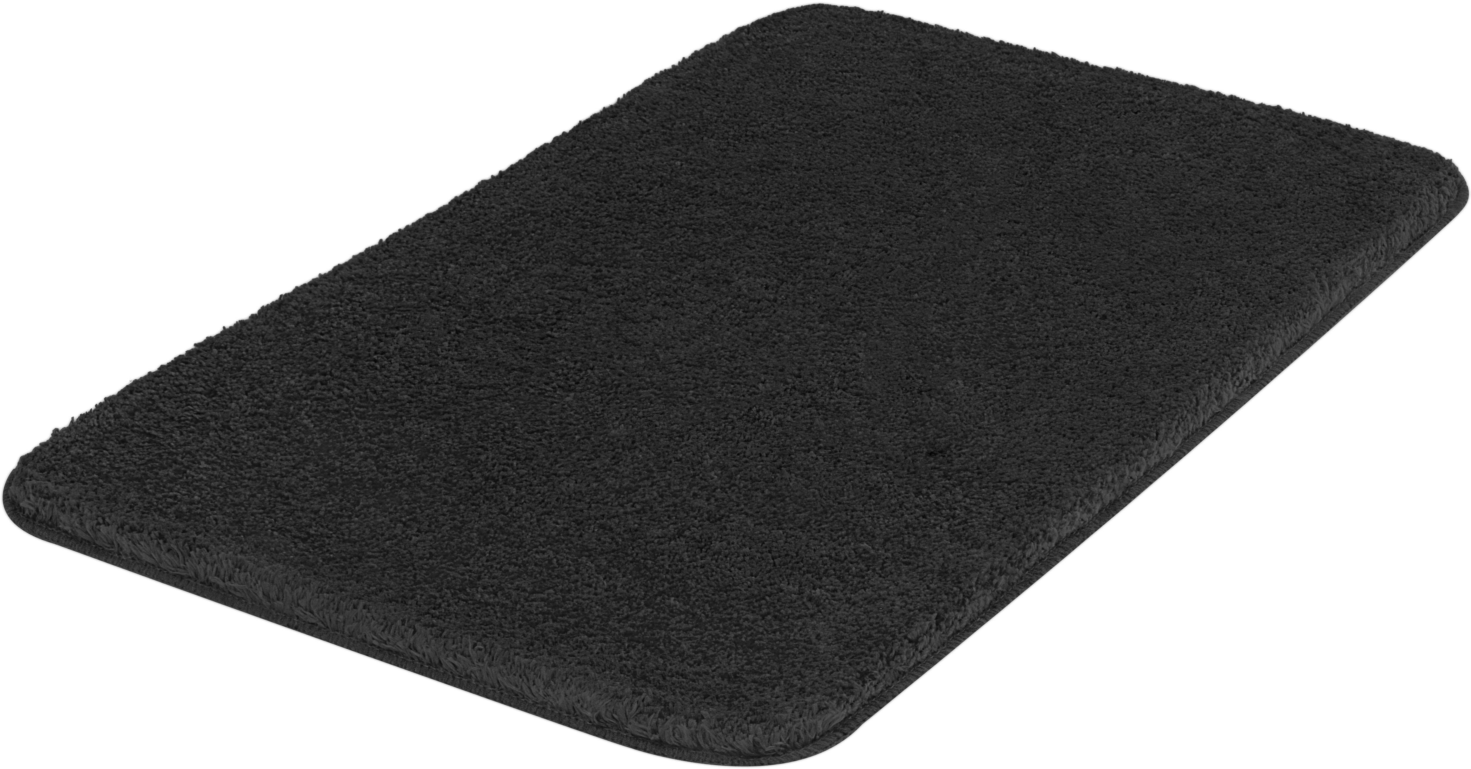 Kleine Wolke Badematte Meadow, Badvorleger, Badezimmer Teppich, Höhe 30 mm, rutschhemmend beschichtet, fußbodenheizungsgeeignet, Polyester, rechteckig, Badteppich, Uni Farben