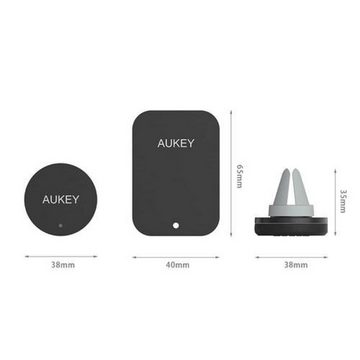 AUKEY Smartphone-Halterung, (2 Stück Magnetisch Auto Handy Halter)