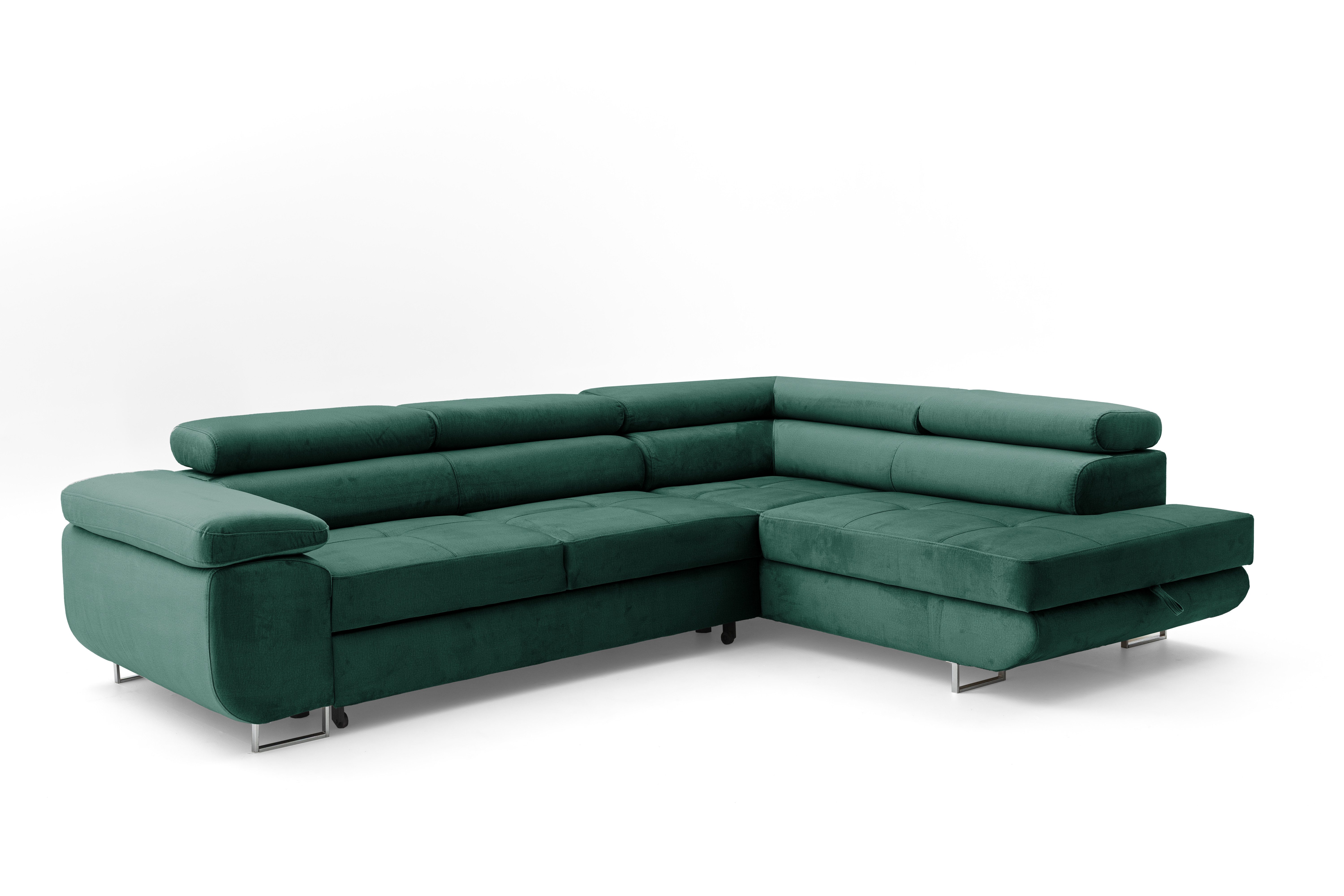 NEXT COLLECTION Ecksofa Wild, Verstellbare Kopfstützen, günstig online kaufen