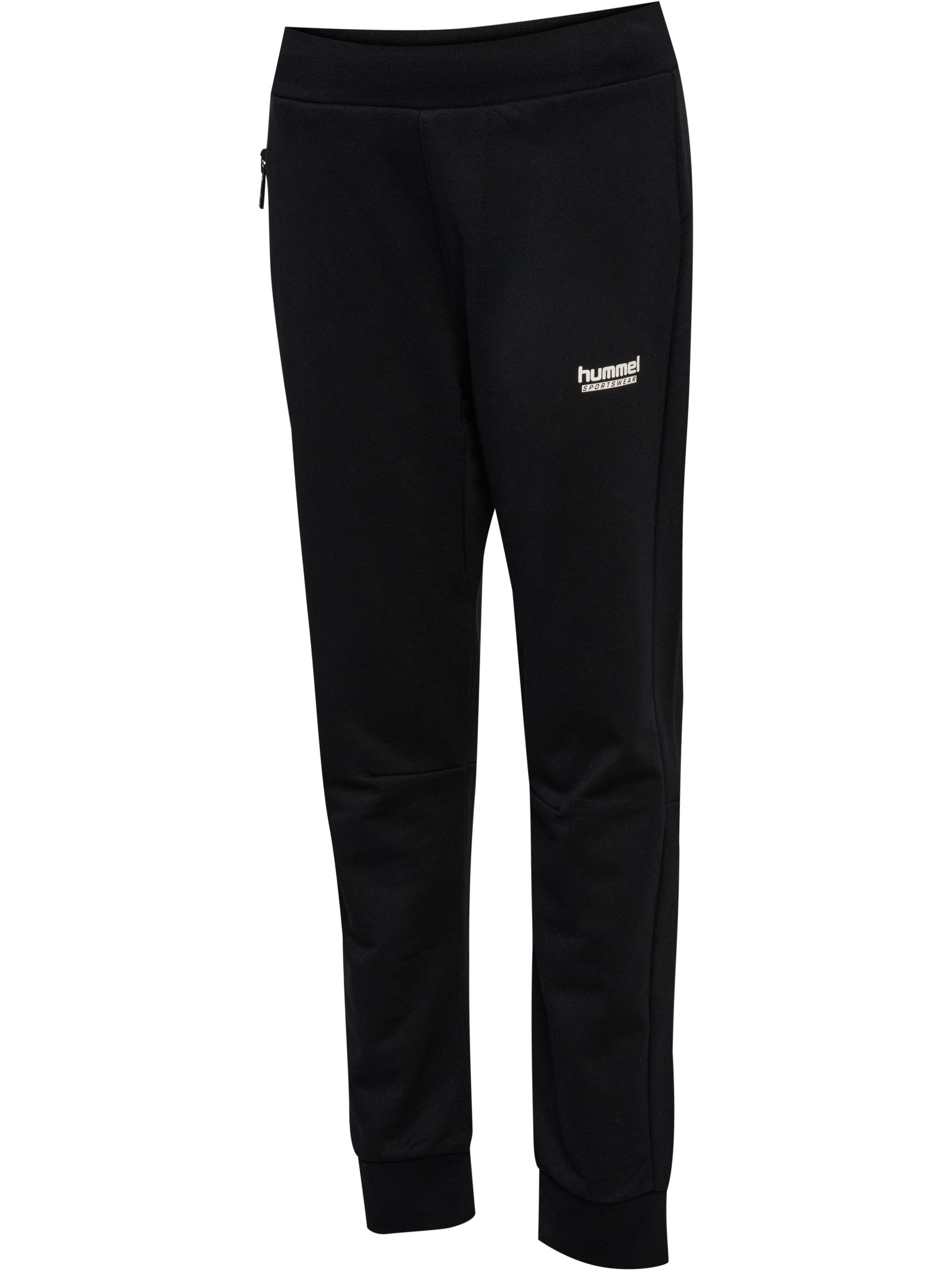 hummel Jogginghose hmlJR REGULAR ADJ WAIST PANTS mit Seitentaschen mit Reißverschlüssen, aus weichem Sweatstoff – Bild 4 von 5