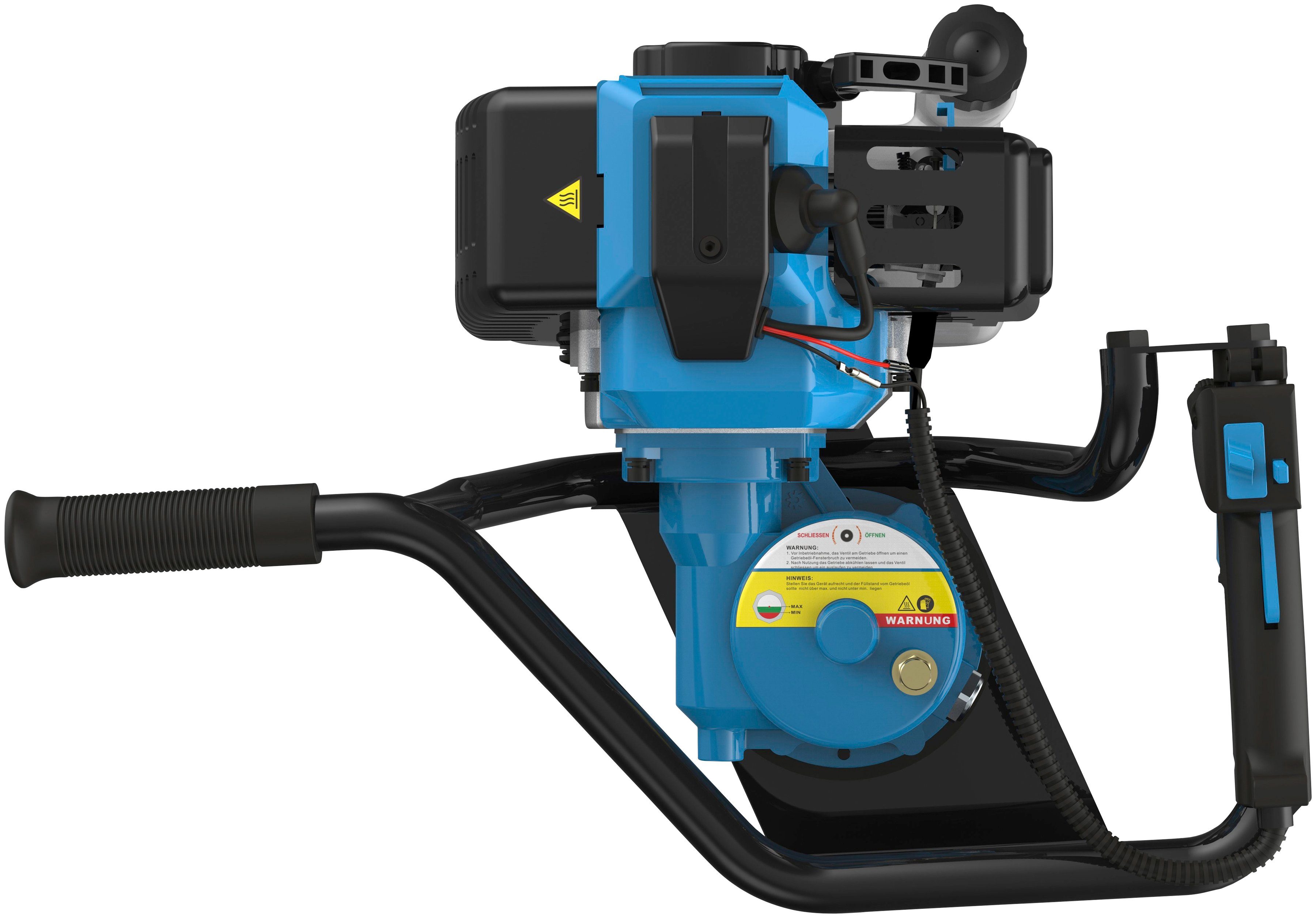 Güde Erdbohrer GE 2200, 2,2 kW, (4-tlg), inkl. 3 Bohraufsätze