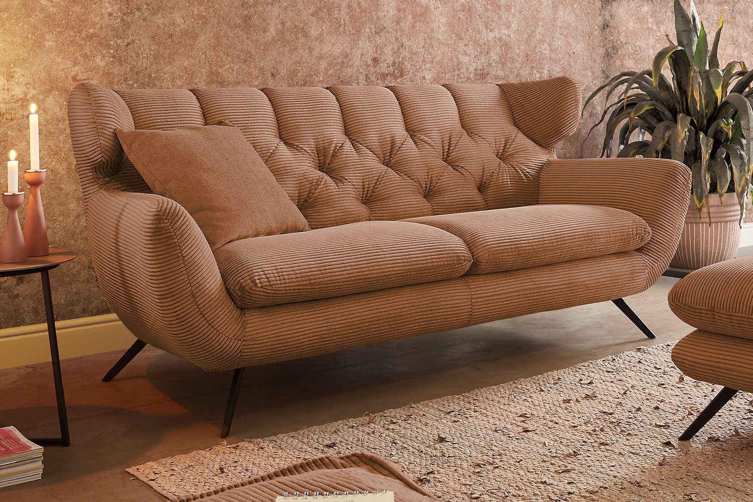 KAWOLA Sofa CHARME, Couch 2-Sitzer oder günstig online kaufen