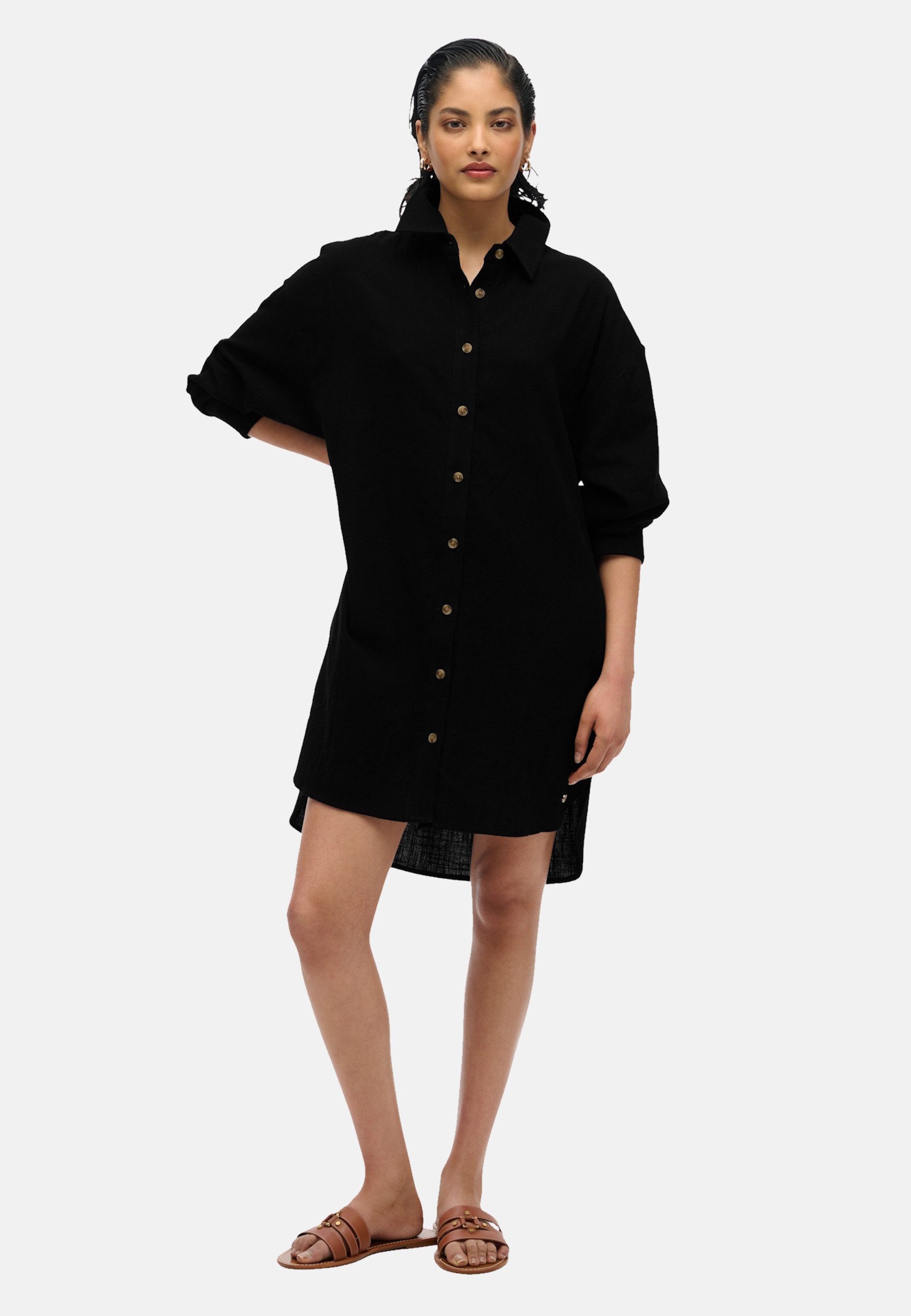 Superdry Langarmbluse Bluse dünnes Langarmshirt (1-tlg)