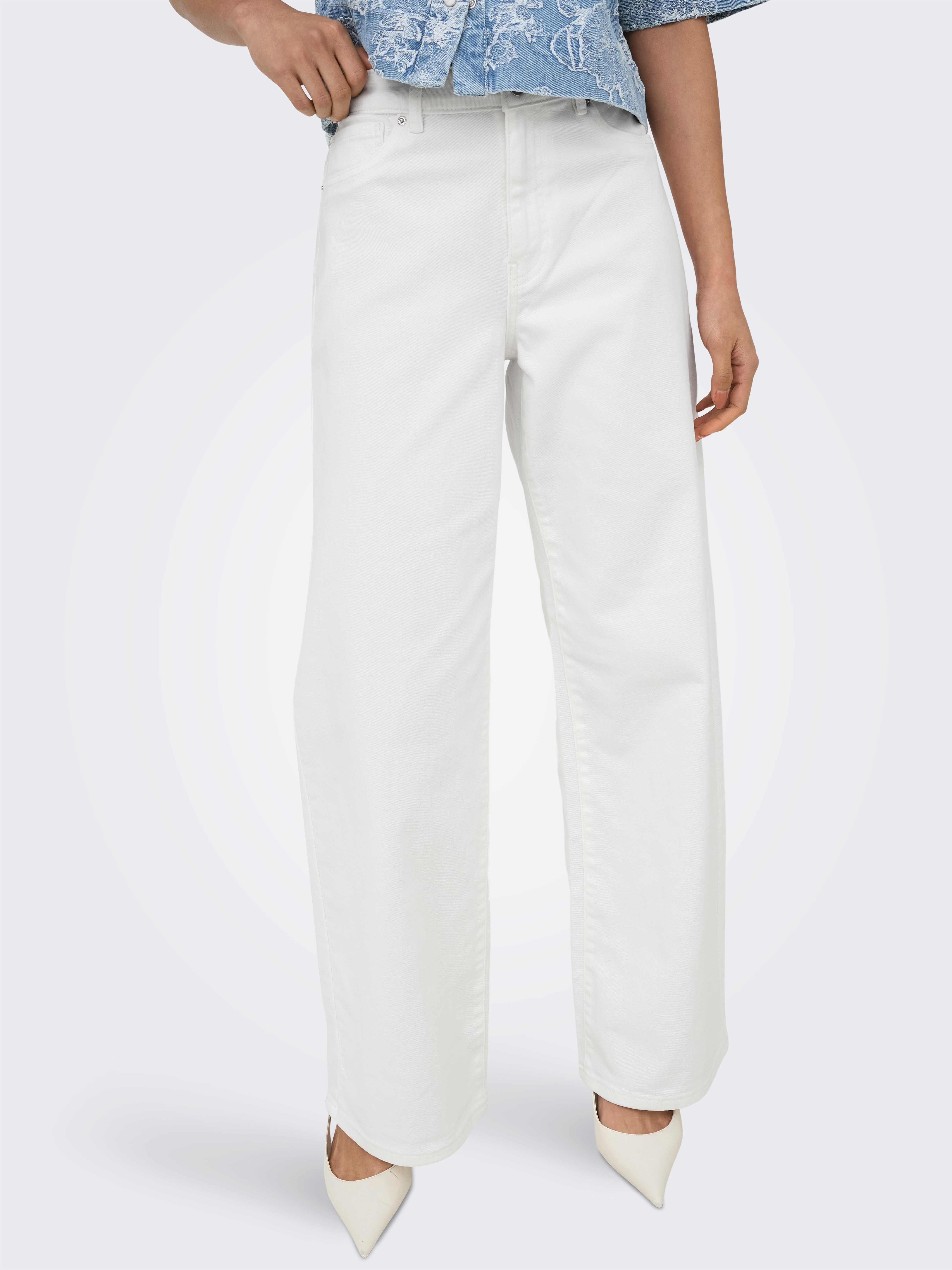 ONLY Bootcut-Jeans ONLMADISON-SILLE HW WIDE POCKET PANT PNT Baumwollmischung, bootcut fit