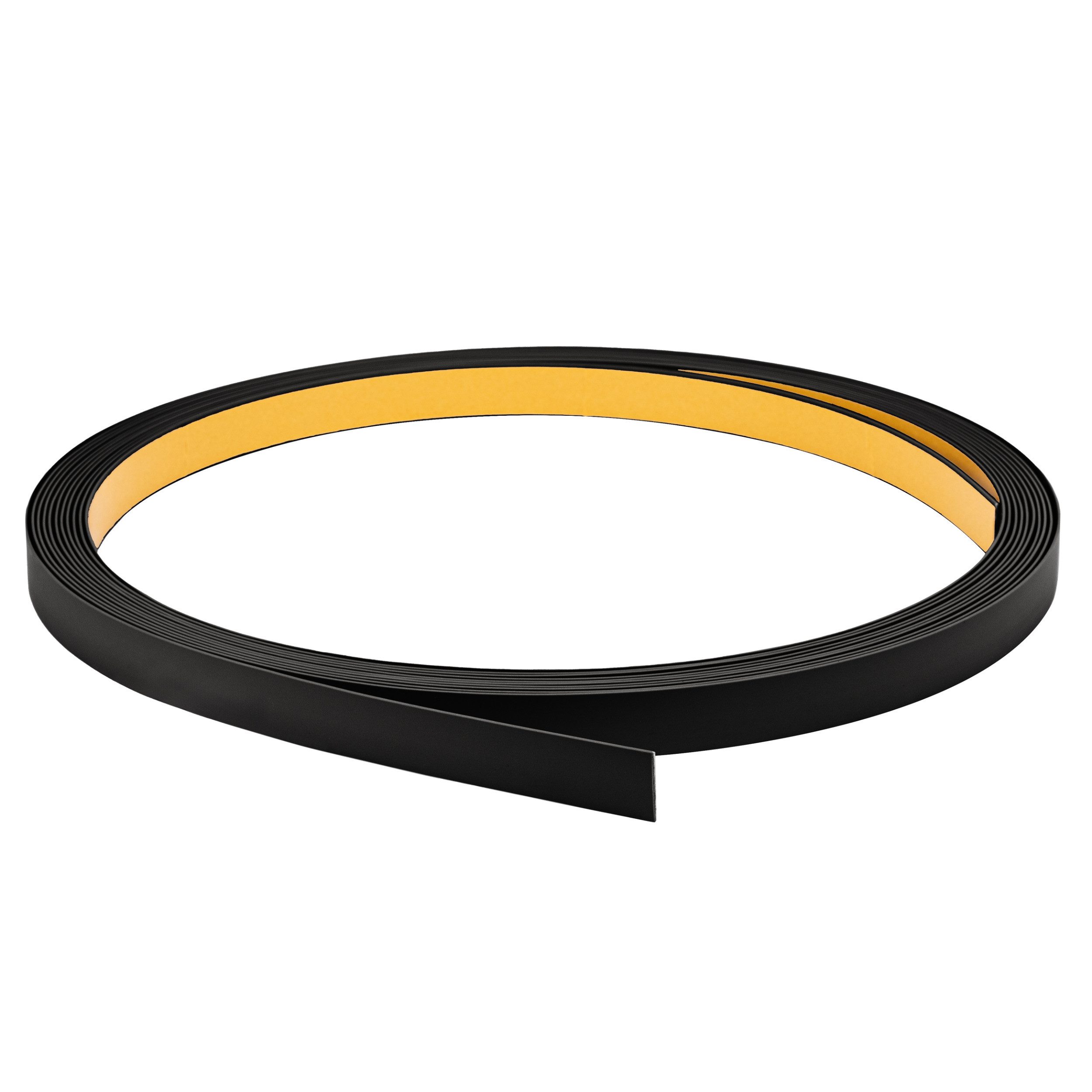 Quest Zierleiste Flachleiste selbstklebend 20 mm, 10-m-Rolle, Selbstklebend, Kunststoff (PVC), 1-St., selbstklebend, 20 mm breit, 10 m Rolle – Bild 2 von 5