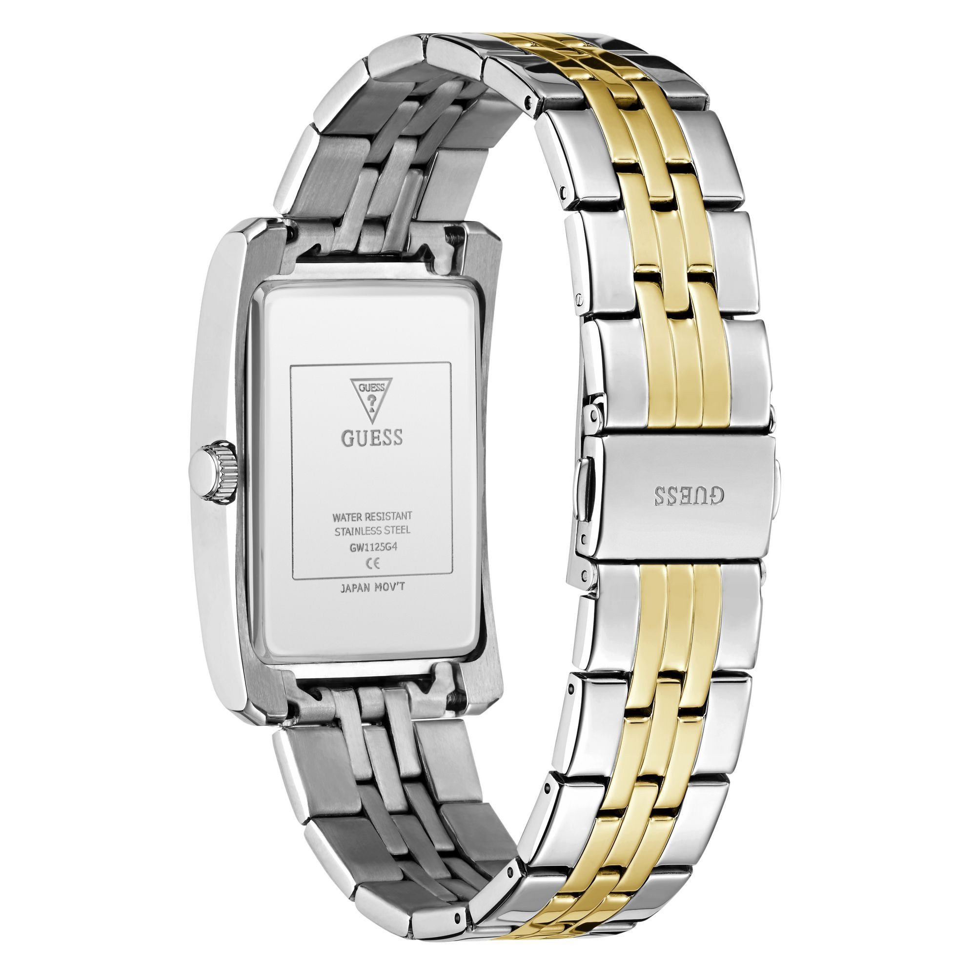 Guess Quarzuhr HUGH GW1125G4, Armbanduhr, Damenuhr, Herrenuhr, Edelstahlarmband, analog, Tag – Bild 3 von 5