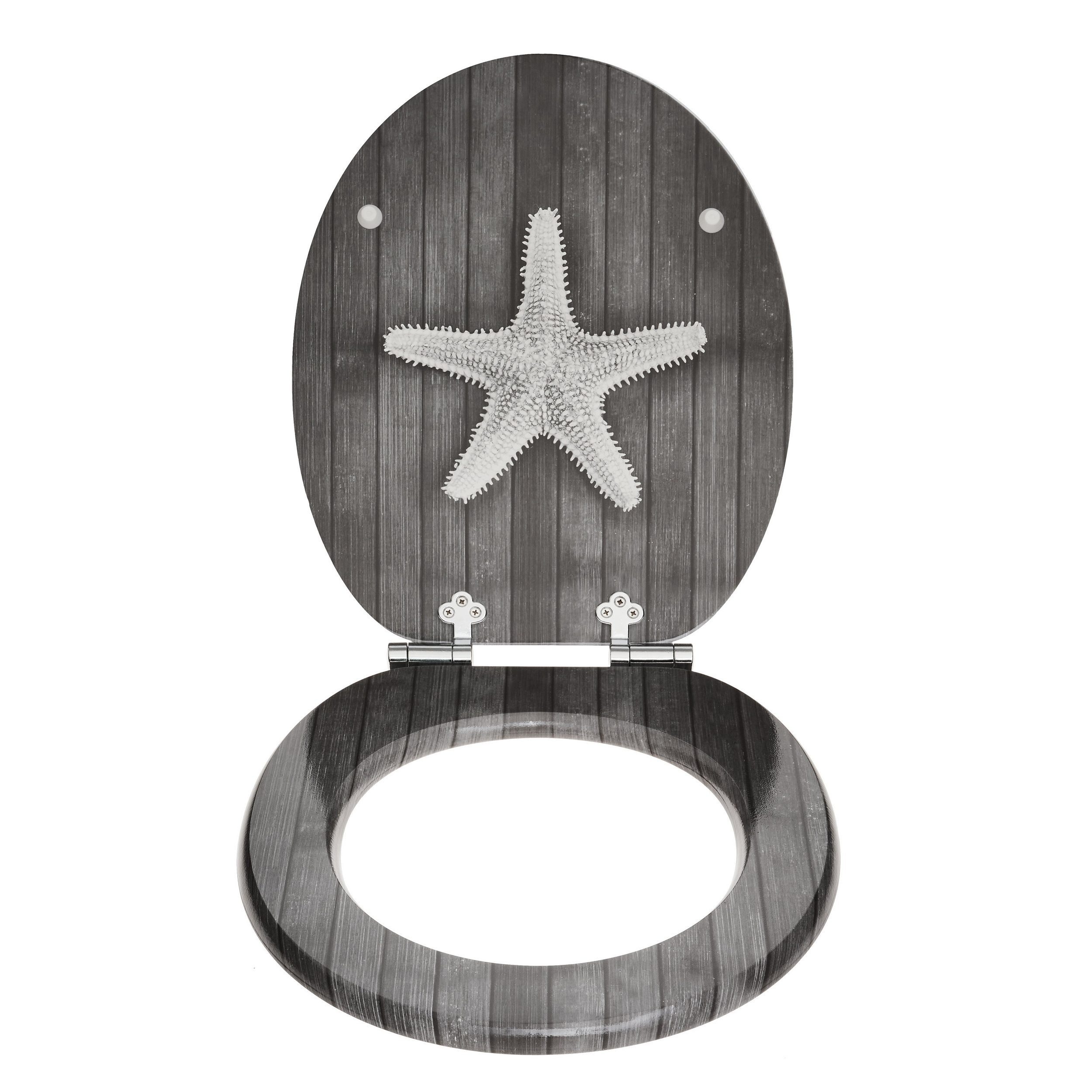 BONETTI WC-Sitz WC-Sitz aus Holz mit Absenkautomatik und modernen Design-Dr günstig online kaufen