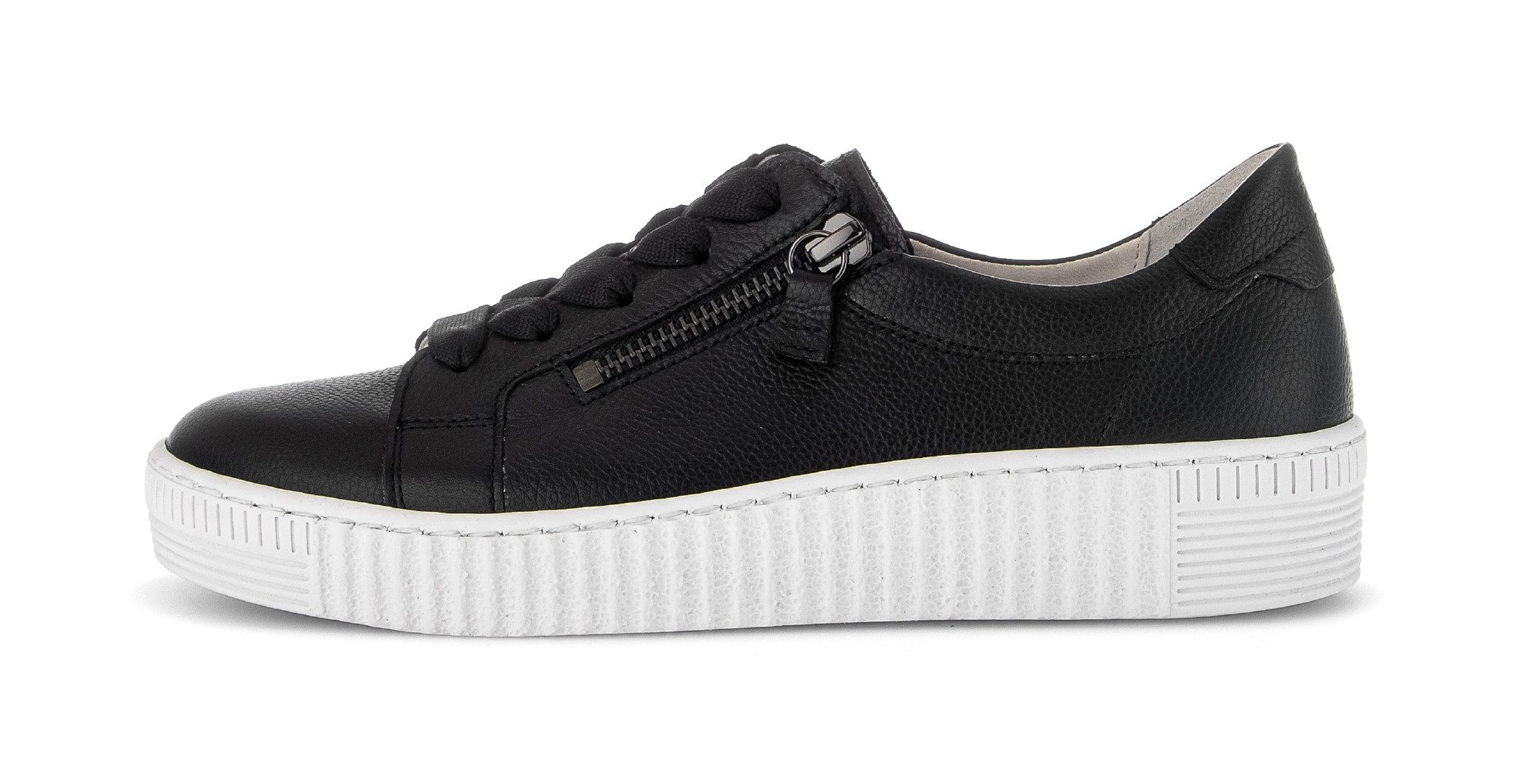 Gabor Plateausneaker, Freizeitschuh, Halbschuh, Schnürschuh mit zwei Reißve günstig online kaufen