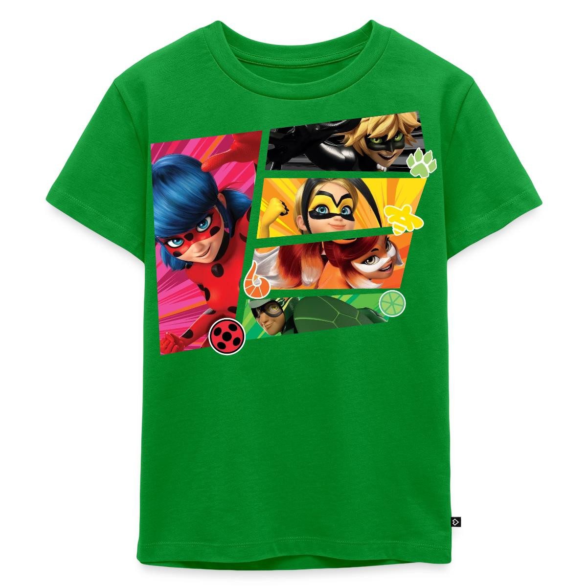 T-Shirt Miraculous Superhelden Kinder Premium T-Shirt