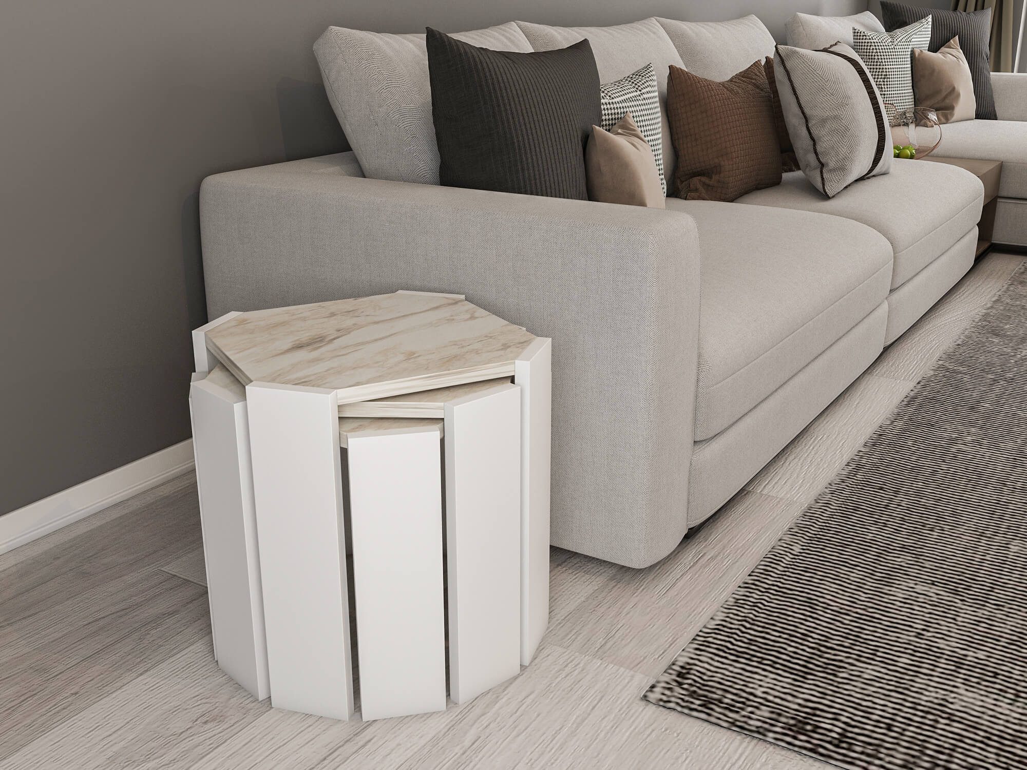 Decorotika Couchtisch Beistelltisch Lori günstig online kaufen