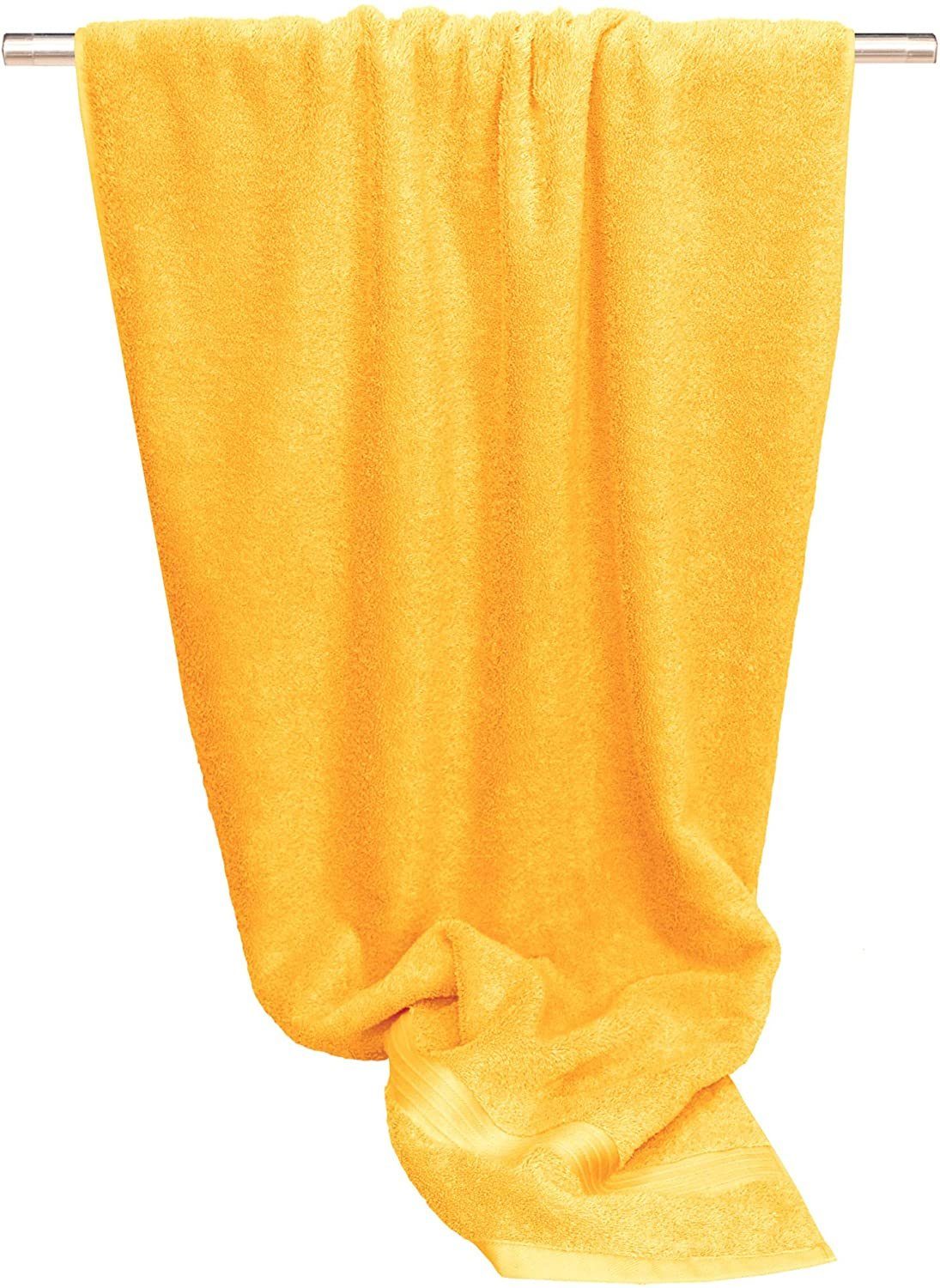 Lashuma Duschtuch Linz, Frottee (1-St), Gelbes günstig online kaufen