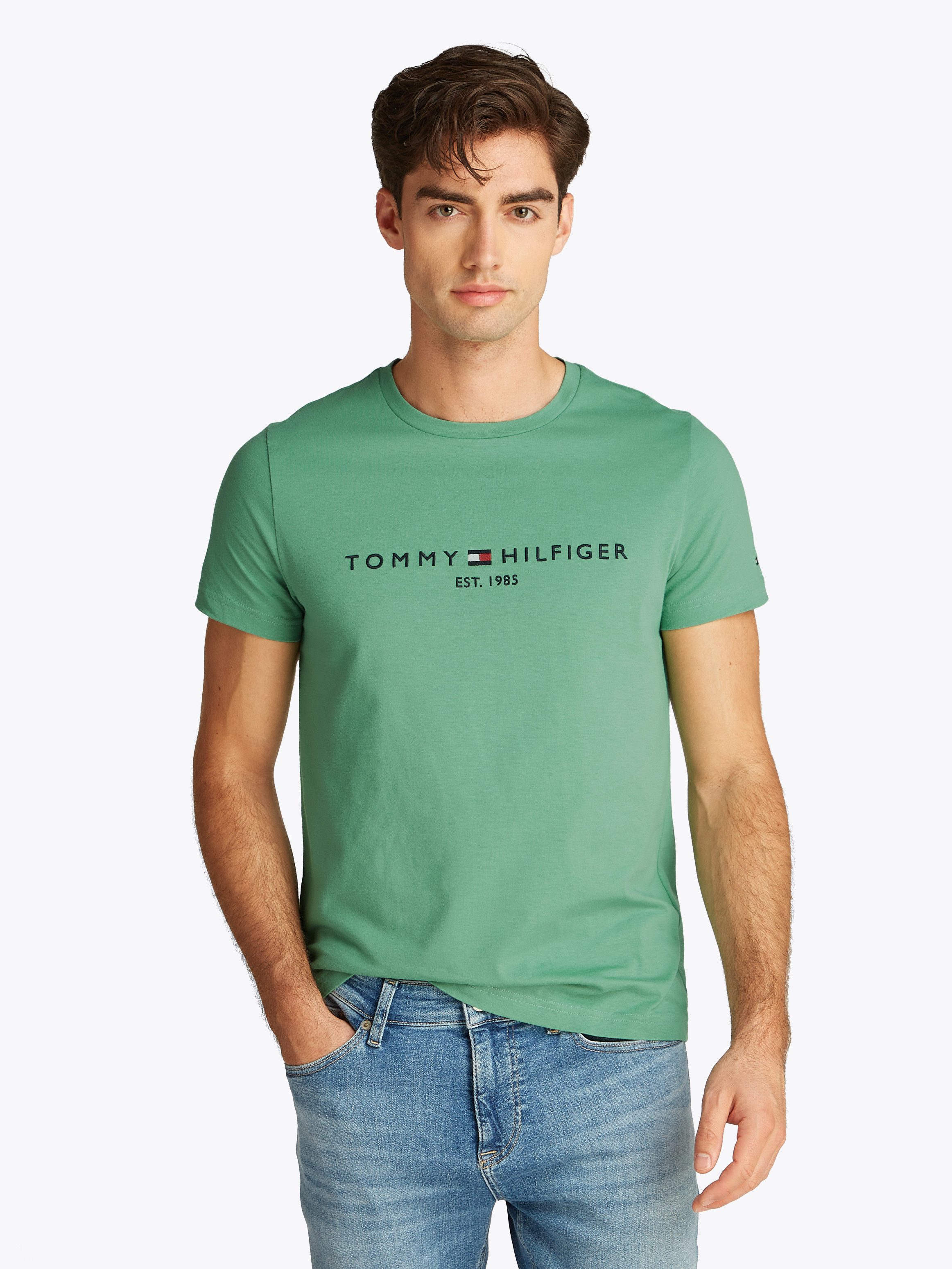 Tommy Hilfiger T-Shirt TOMMY LOGO TEE günstig online kaufen
