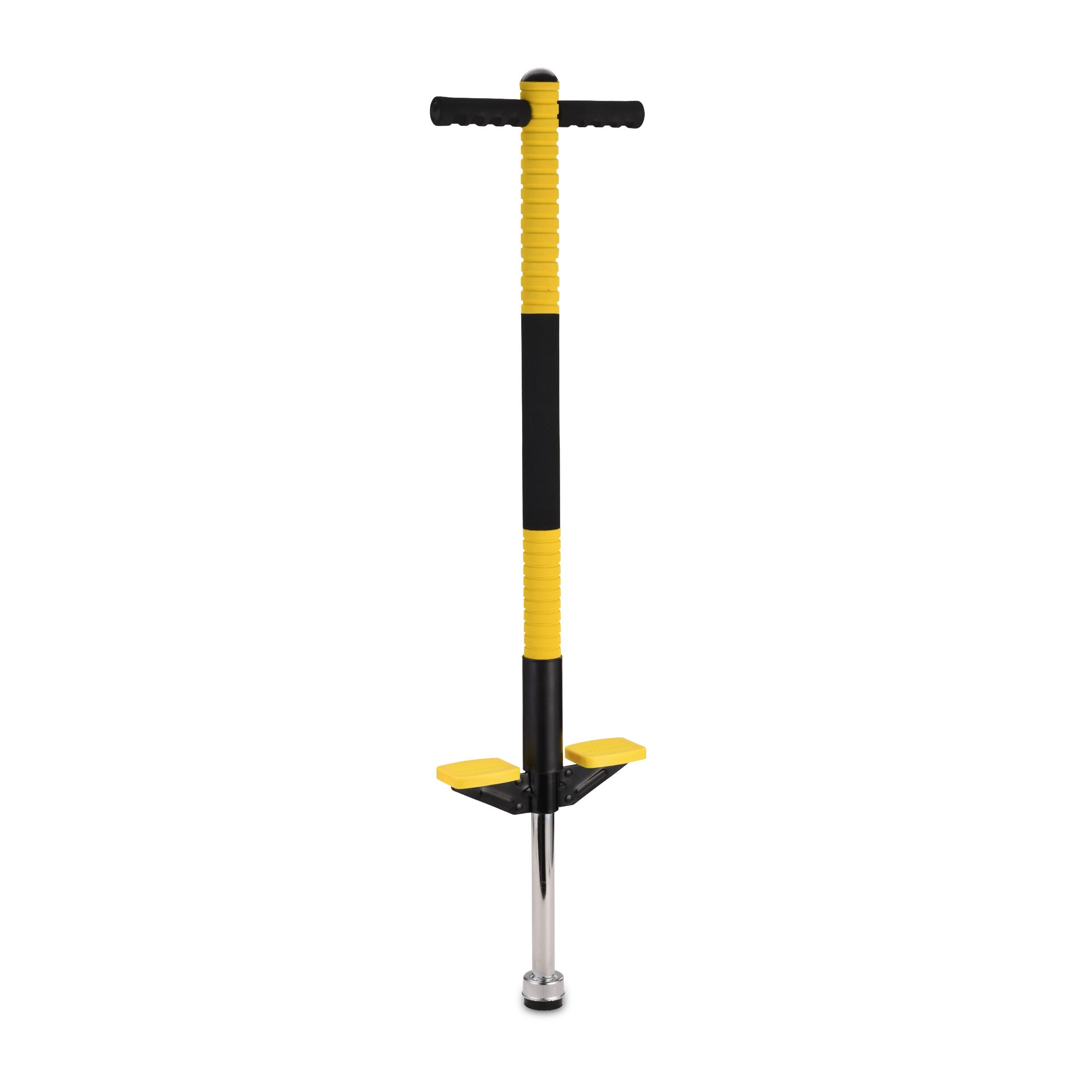 relaxdays Hüpfspielzeug Pogo Stick für Kinder bis 35 kg, (1-tlg), gelb