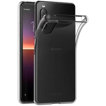 CoolGadget Handyhülle Transparent Ultra Slim Case für Sony Xperia 10 III 6 Zoll, Silikon Hülle Dünne Schutzhülle für Sony 10 III Hülle