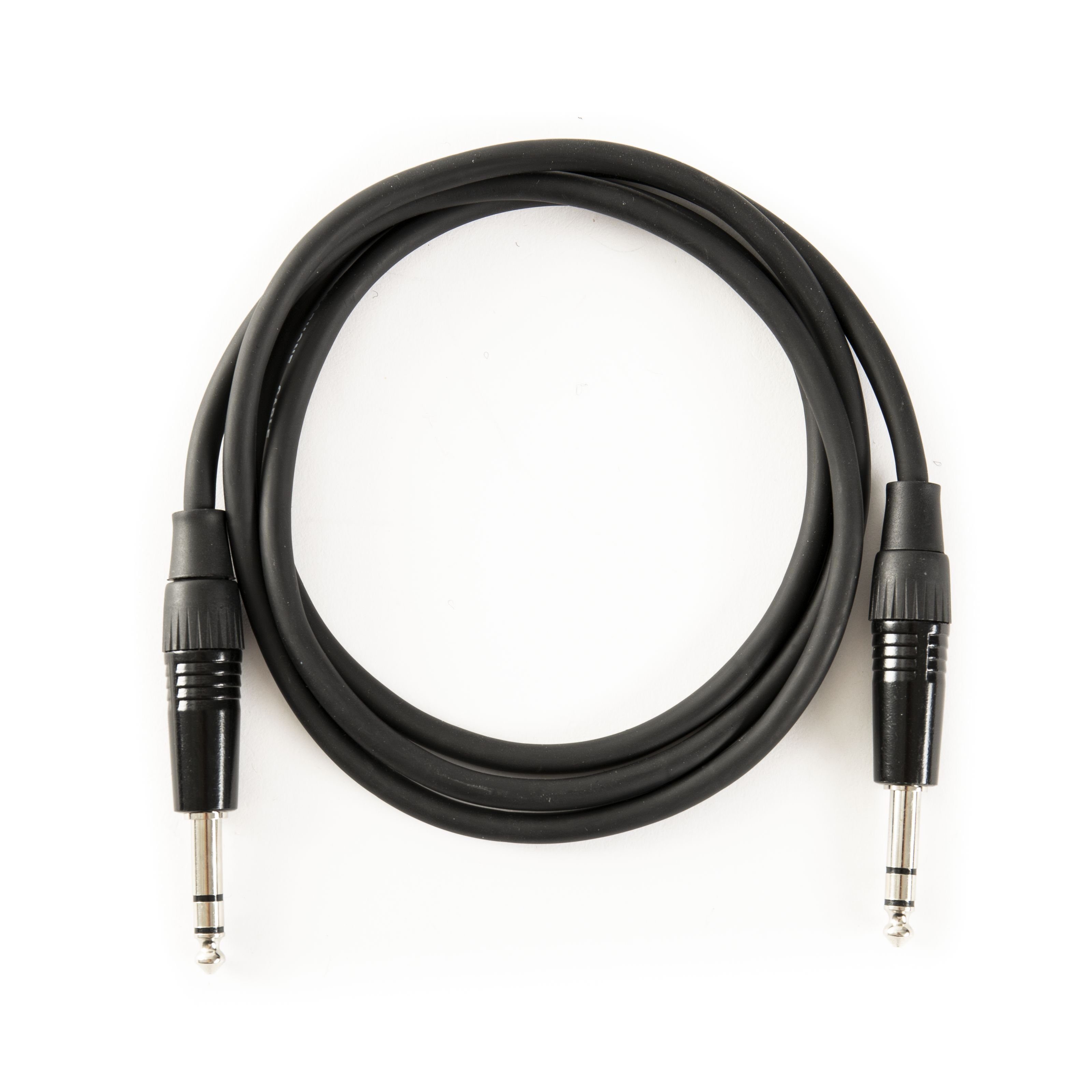 MUSIC STORE Audio-Kabel, Patchkabel, 1,5 m, Klinke symmetrisch