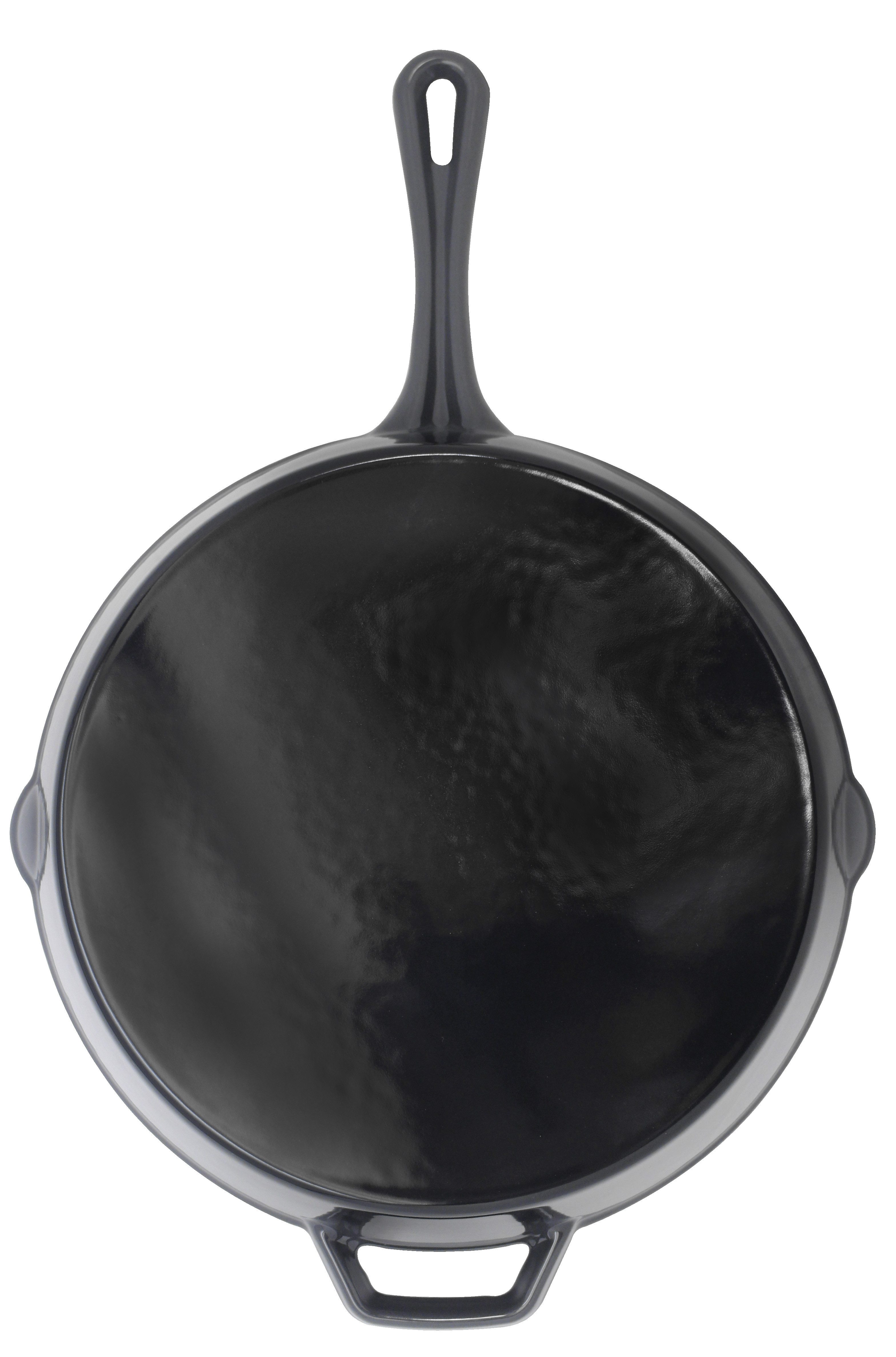 Elo Schmorpfanne Gusseisen Schmorpfanne Ø 28 cm, Gusseisen (1-tlg), Außen emailliert – Bild 5 von 5