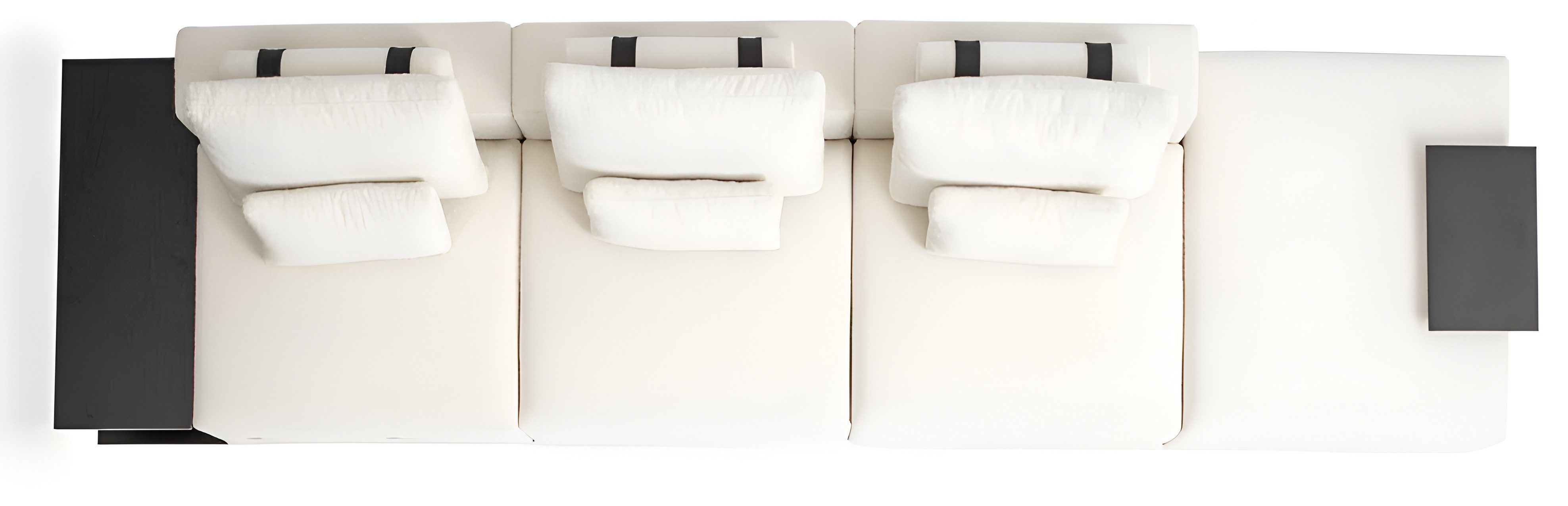 JVmoebel Big-Sofa Elegantes weißes Polstersofa mit hochwertiger Polsterung, Made in Europa