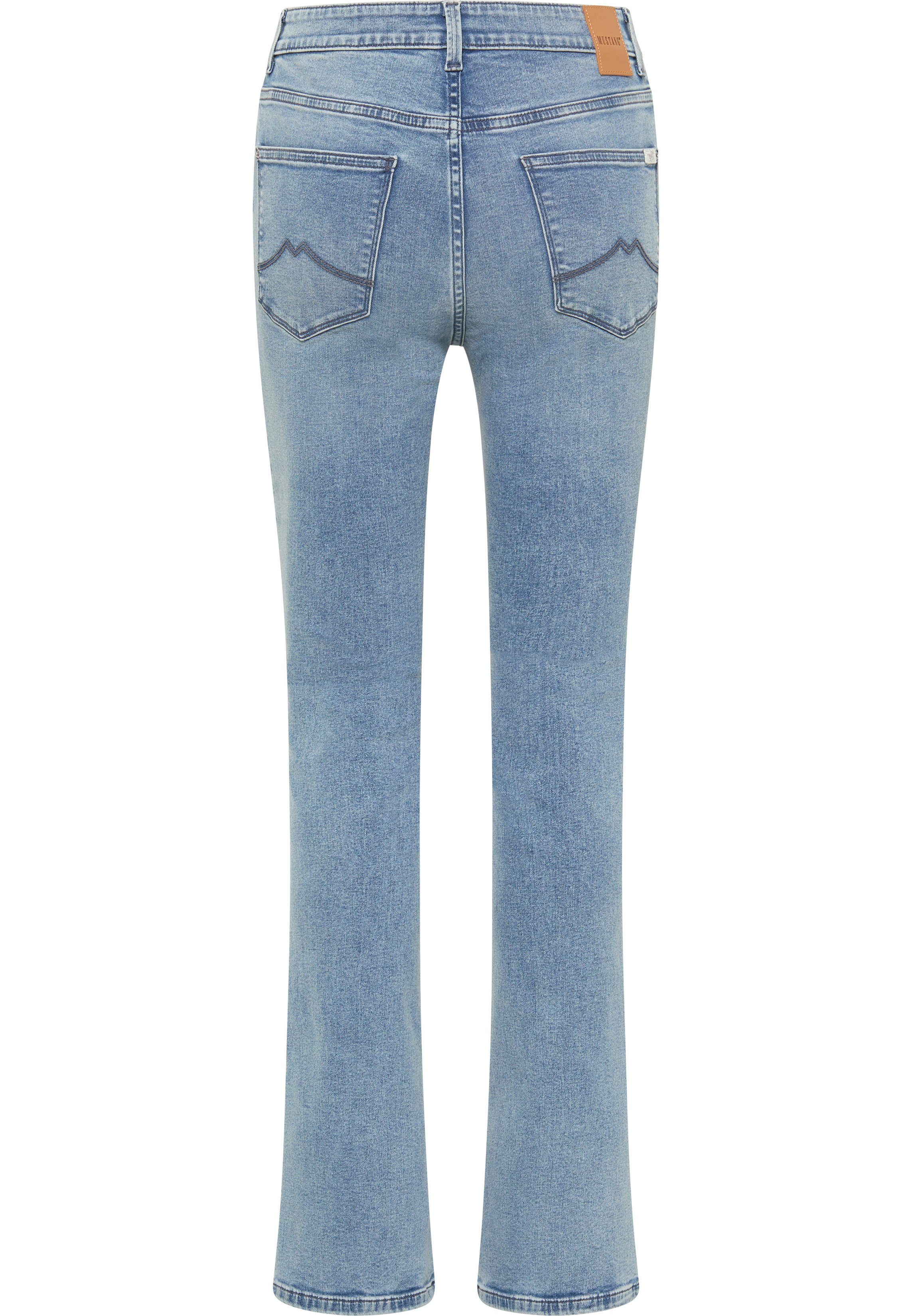 Style hellblau-5000203 Flared Skinny MUSTANG Georgia Skinny-fit-Jeans