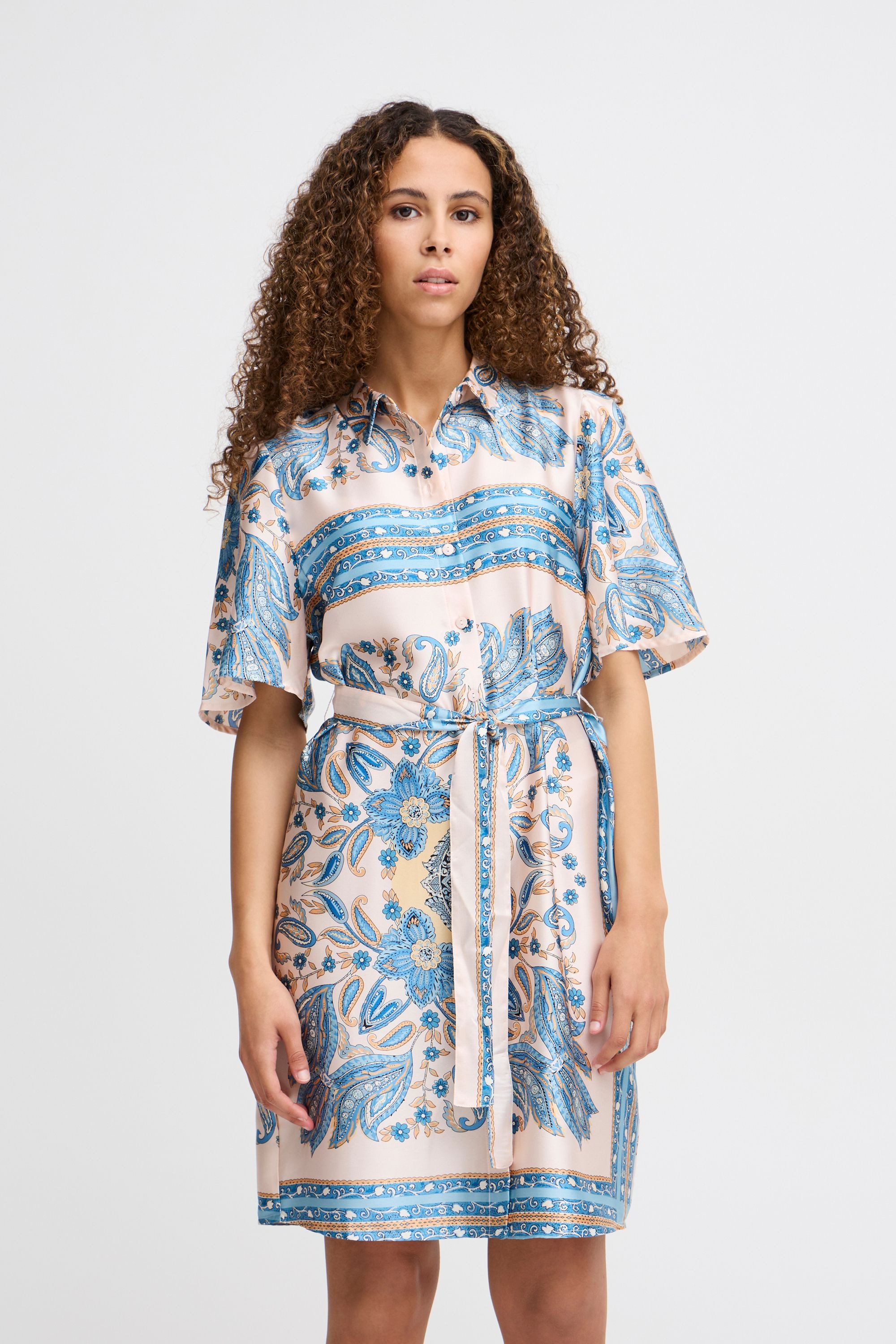 Ichi Blusenkleid IXBRIGITTE DR modisches Blusenkleid günstig online kaufen