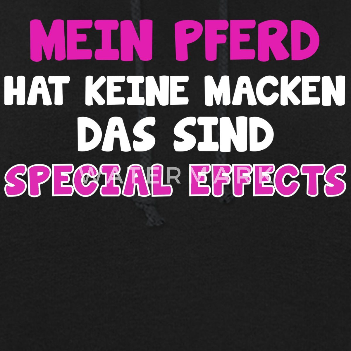 Spreadshirt Hoodie Mein Pferd Hat Keine Macken Lustig Geschenk Reiter Pferde Damen Hoodie (1-tlg)